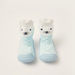 Juniors Printed Sneaker Booties with Cuffed Hem-Socks-thumbnail-4