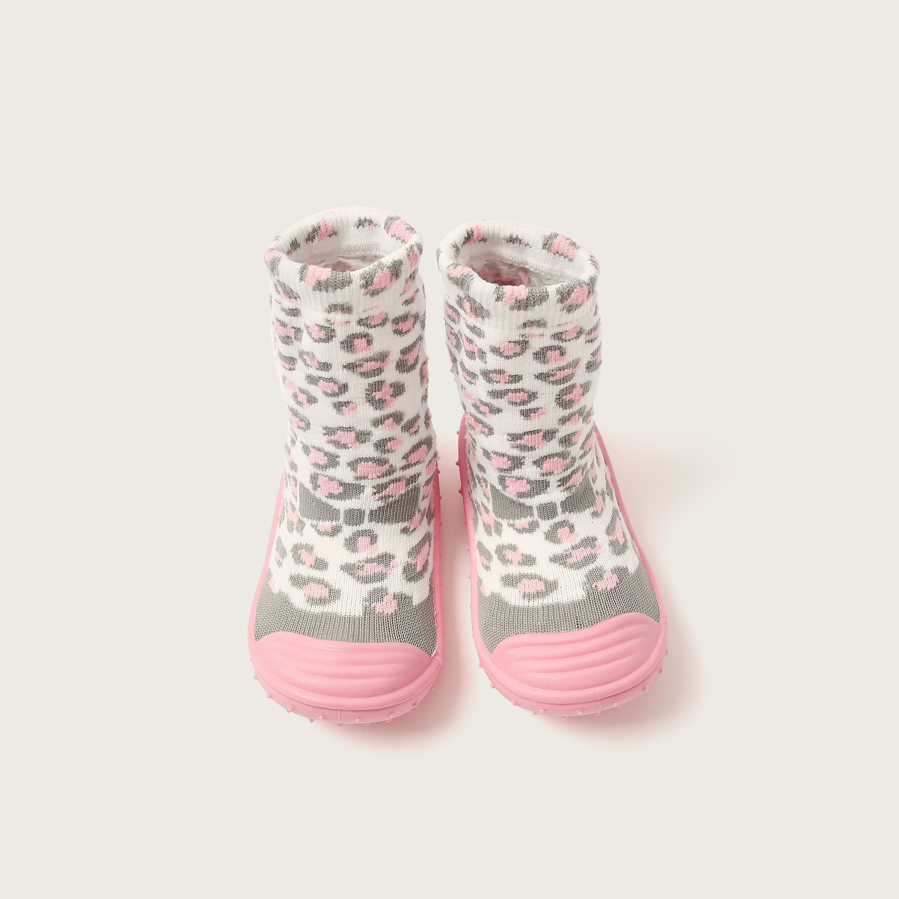 Juniors All-Over Animal Print Sneaker Booties-baby-girls-shoes-booties-image-5