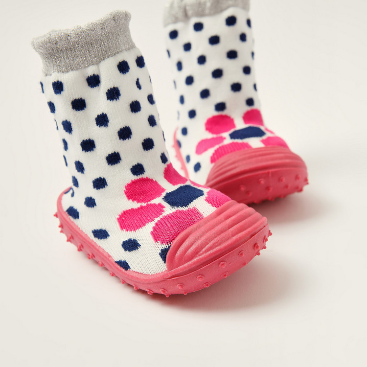 Juniors All-Over Printed Booties