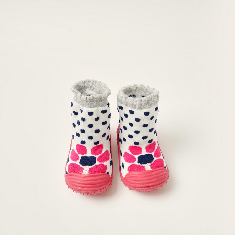 Juniors All-Over Printed Booties