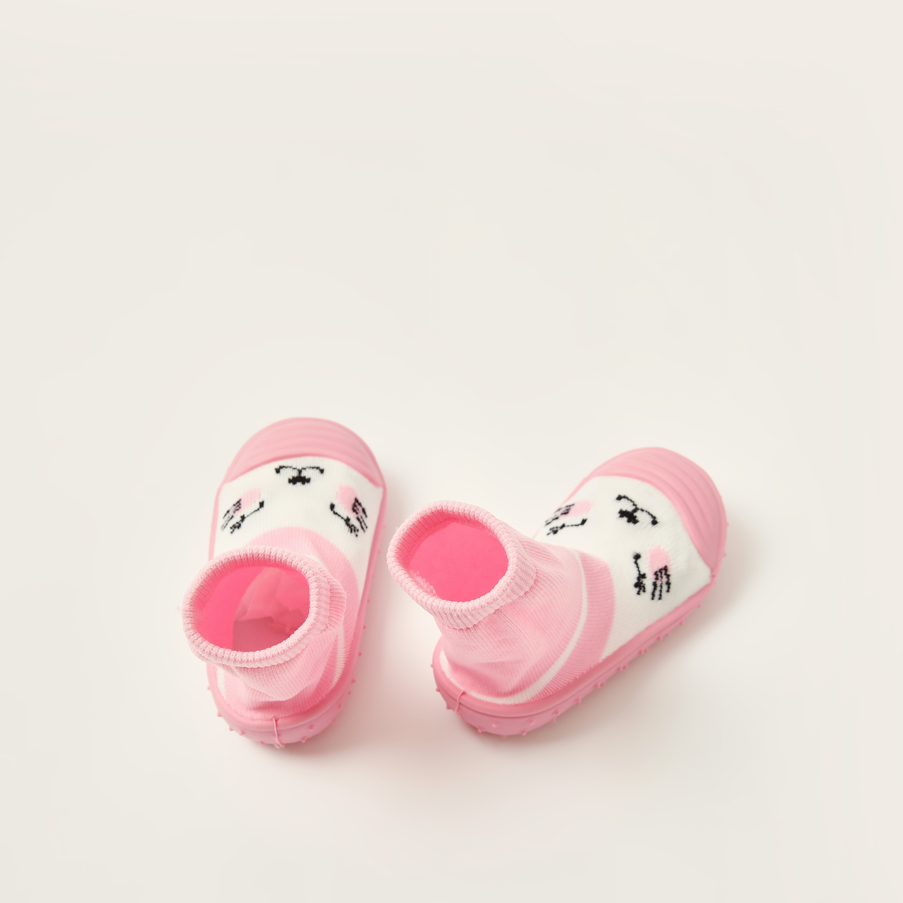 بوت سنيكر بطبعات من جونيورز-baby-girls-shoes-booties-image-1