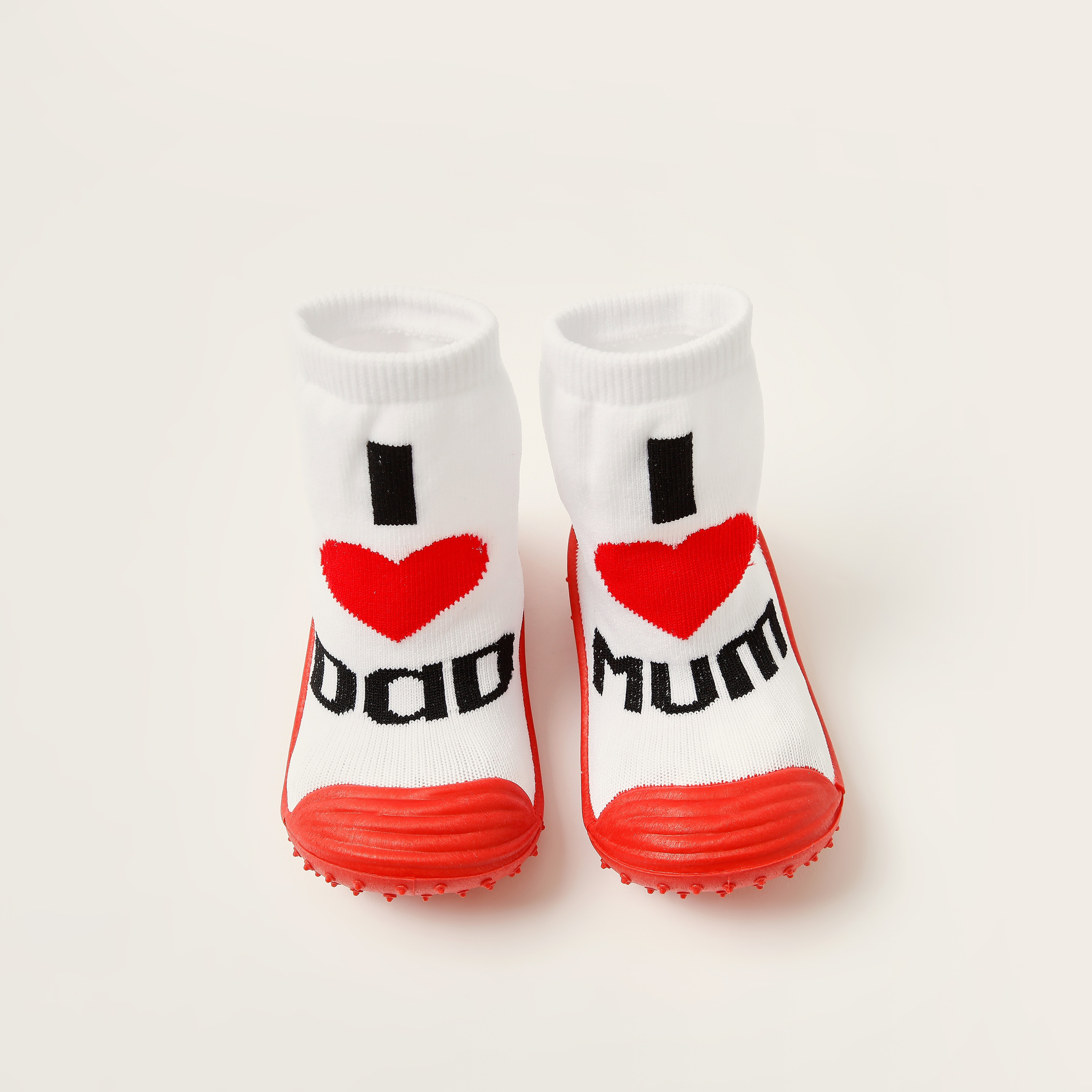 Juniors Slogan Print Sneaker Booties-baby-boys-shoes-booties-image-5