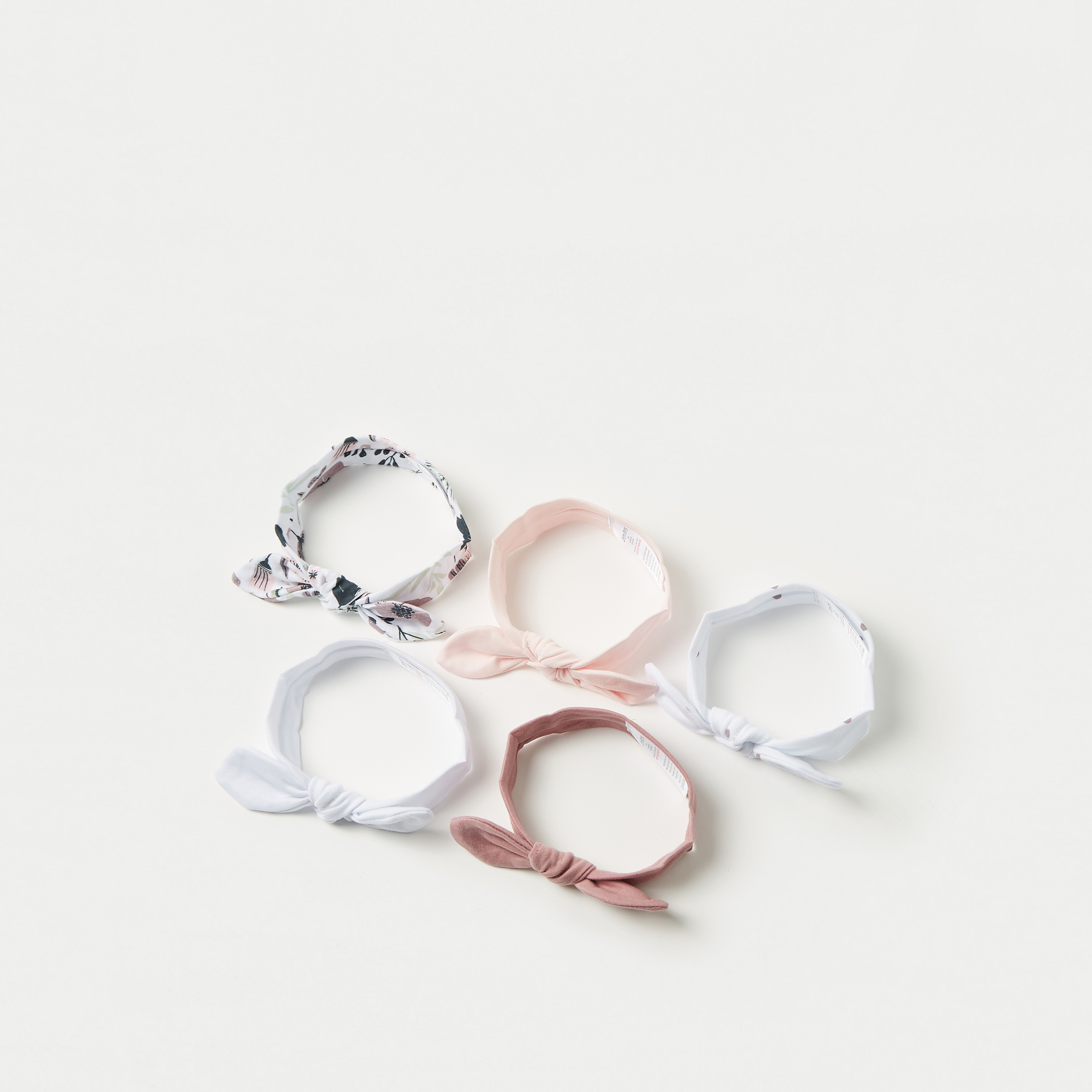 شرائط رأس بعقدة من جونيورز- طقم من 5 قطع-baby-girls-accessories-hairaccessories-image-5