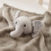 Juniors Elephant Applique Detail Blanket - 75x75 cms-Blankets and Throws-thumbnail-4