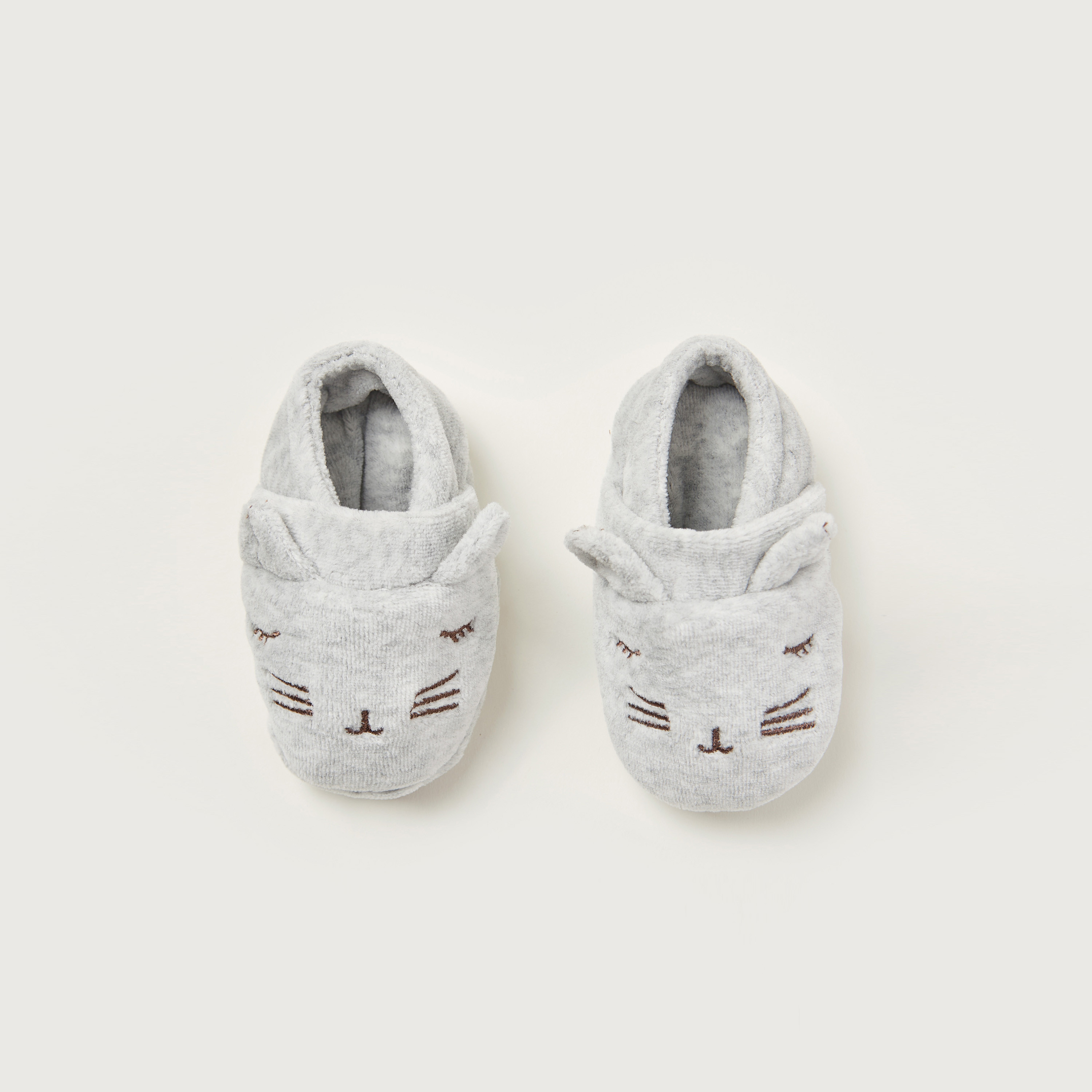 Juniors Embroidered Booties-baby-boys-shoes-booties-image-5