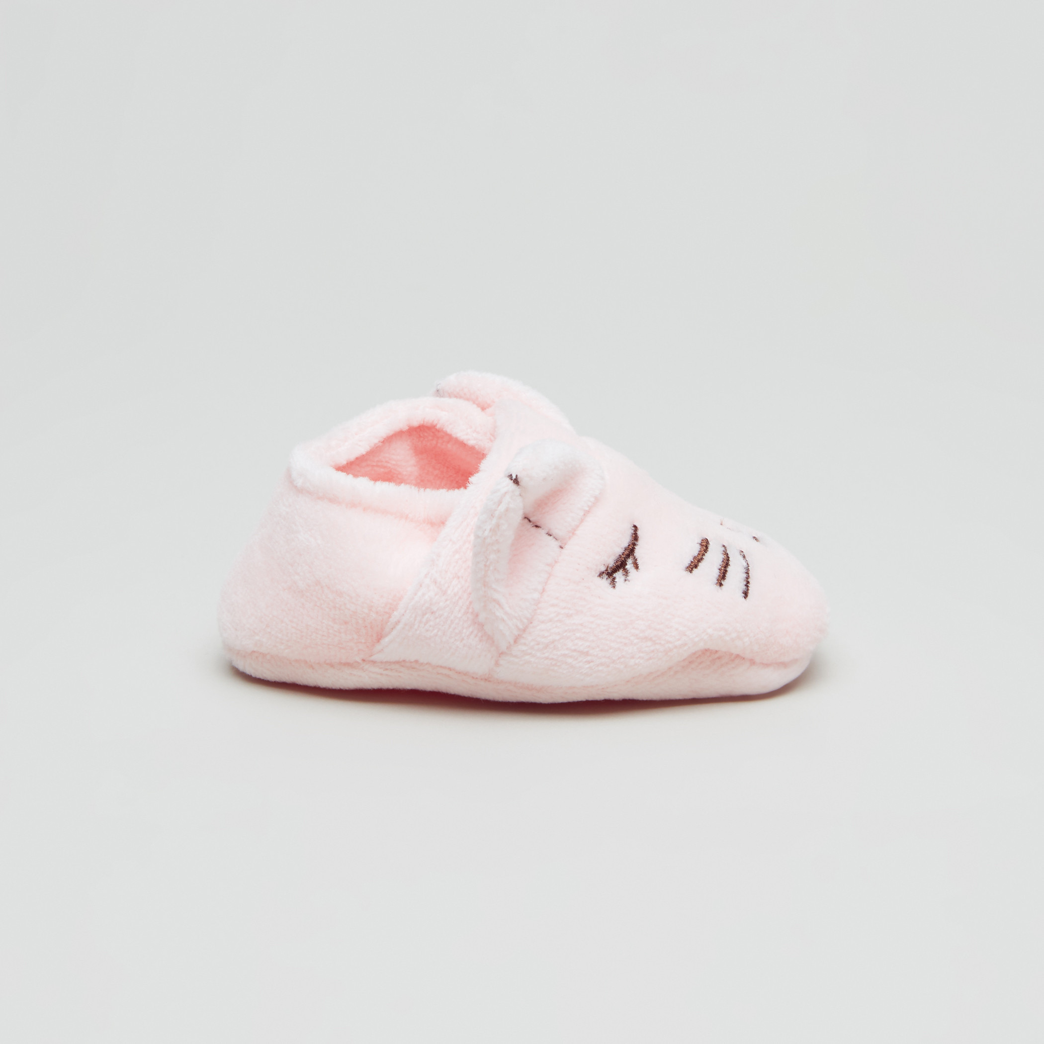 Juniors Embroidered Booties-baby-girls-shoes-booties-image-2
