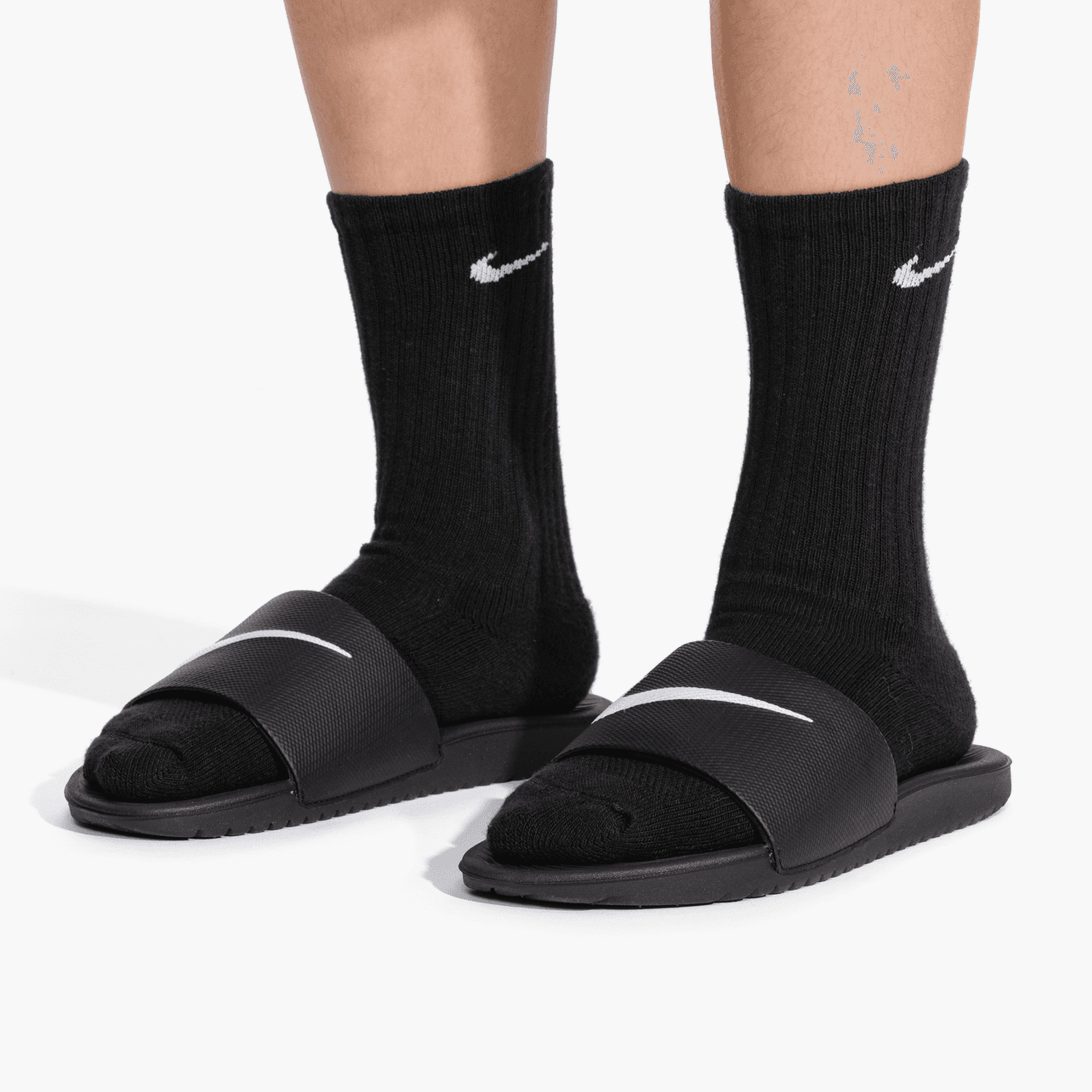 Nike Kawa Slip On Slide Slippers 819352 | OE-boys-shoes-flipflopsandslides-image-5