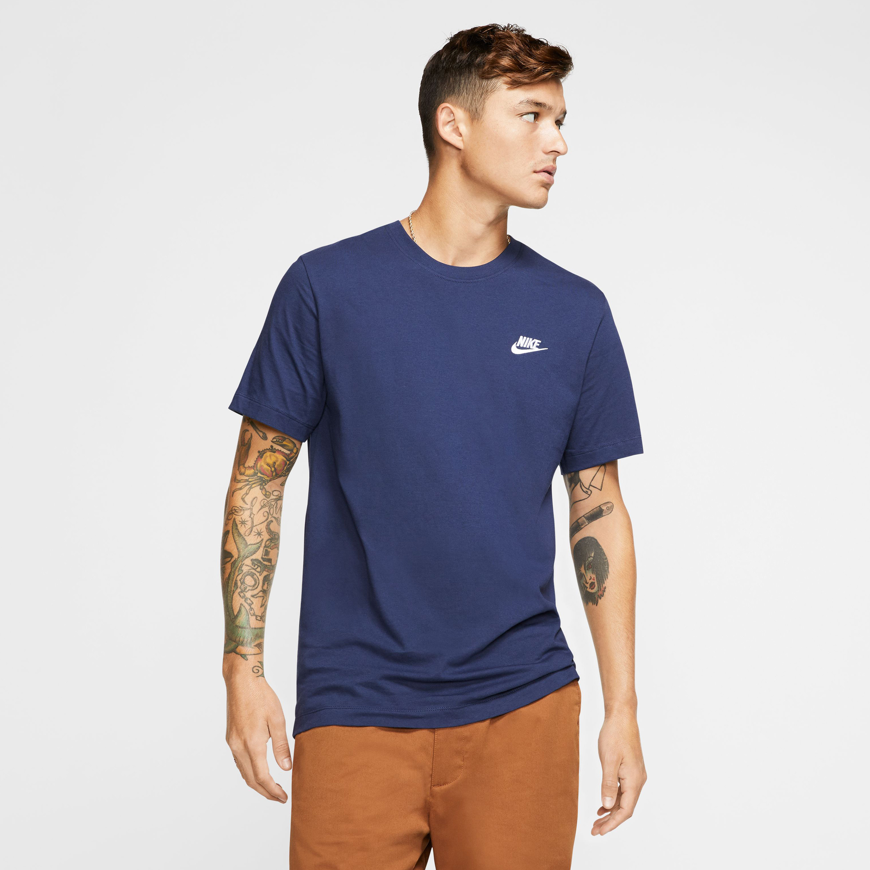 تيشيرت نايك رجالي Sportswear Club بأكمام قصيرة-men-clothing-sportswearandactivewear-tshirtsandpolos-image-1