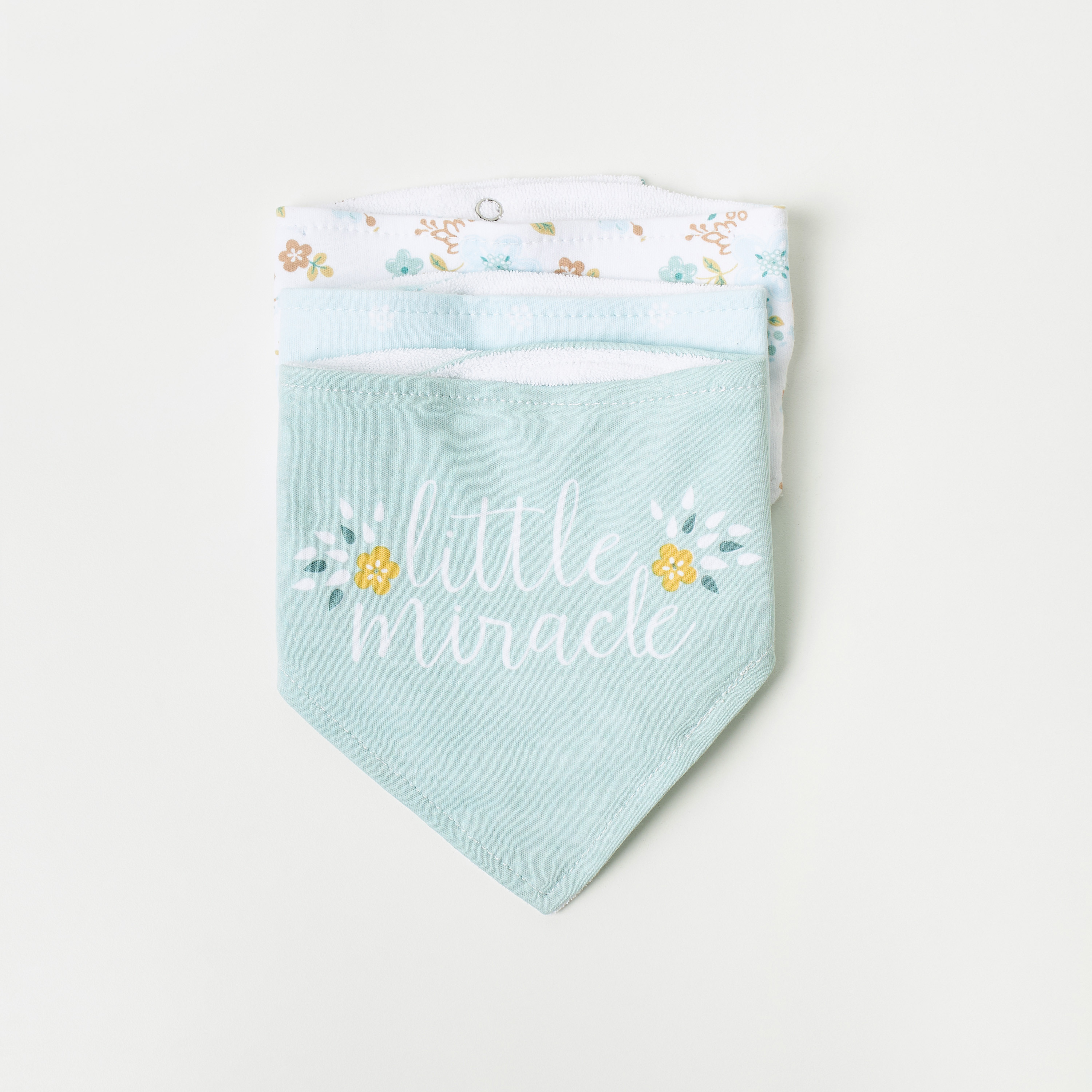 Juniors 5-Piece Printed Bib and Booties Set-baby-feeding-bibs-image-2