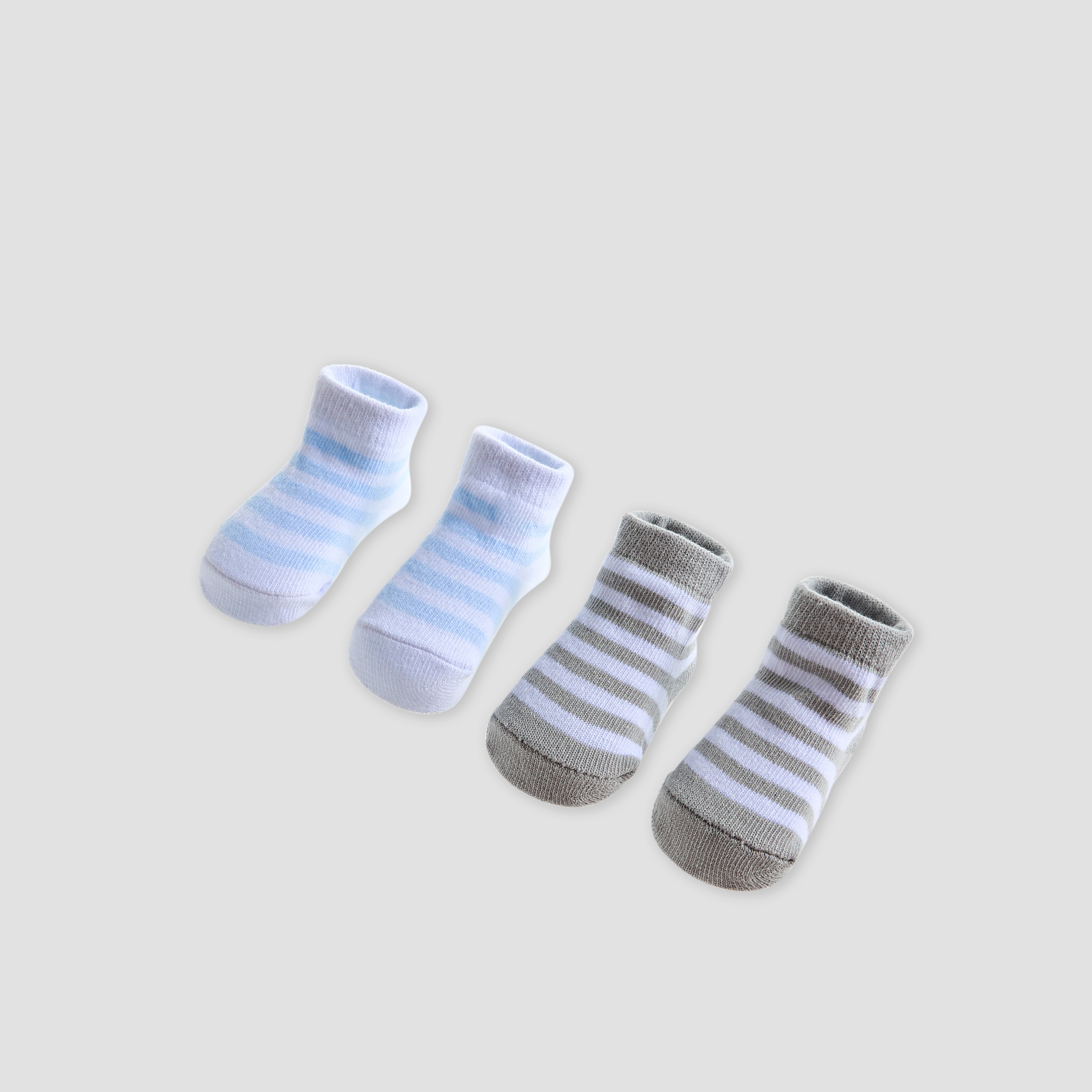 Juniors 5-Piece Printed Bib and Booties Set-baby-boys-shoes-booties-image-2