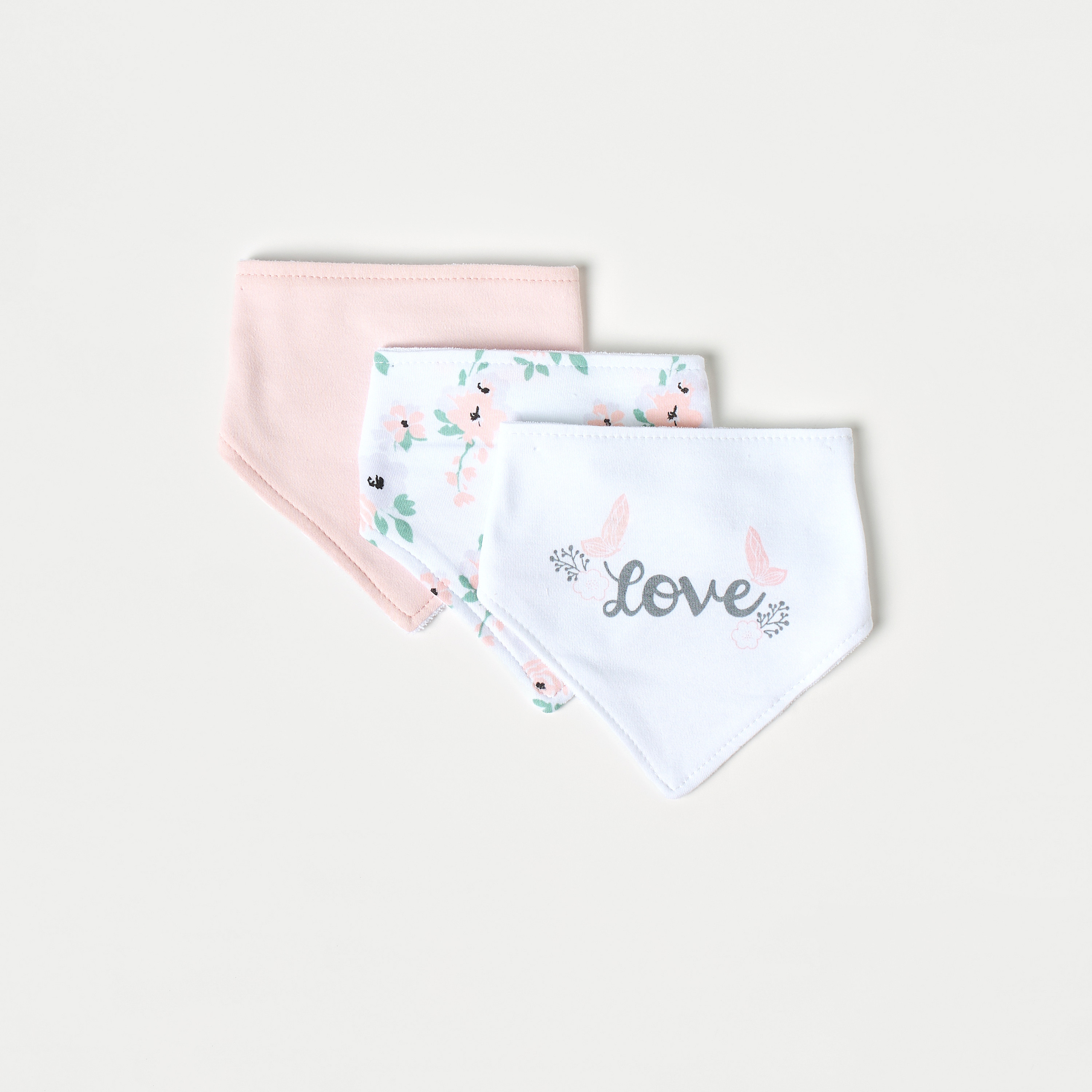 Juniors 5-Piece Printed Bib and Booties Set-baby-feeding-bibs-image-2