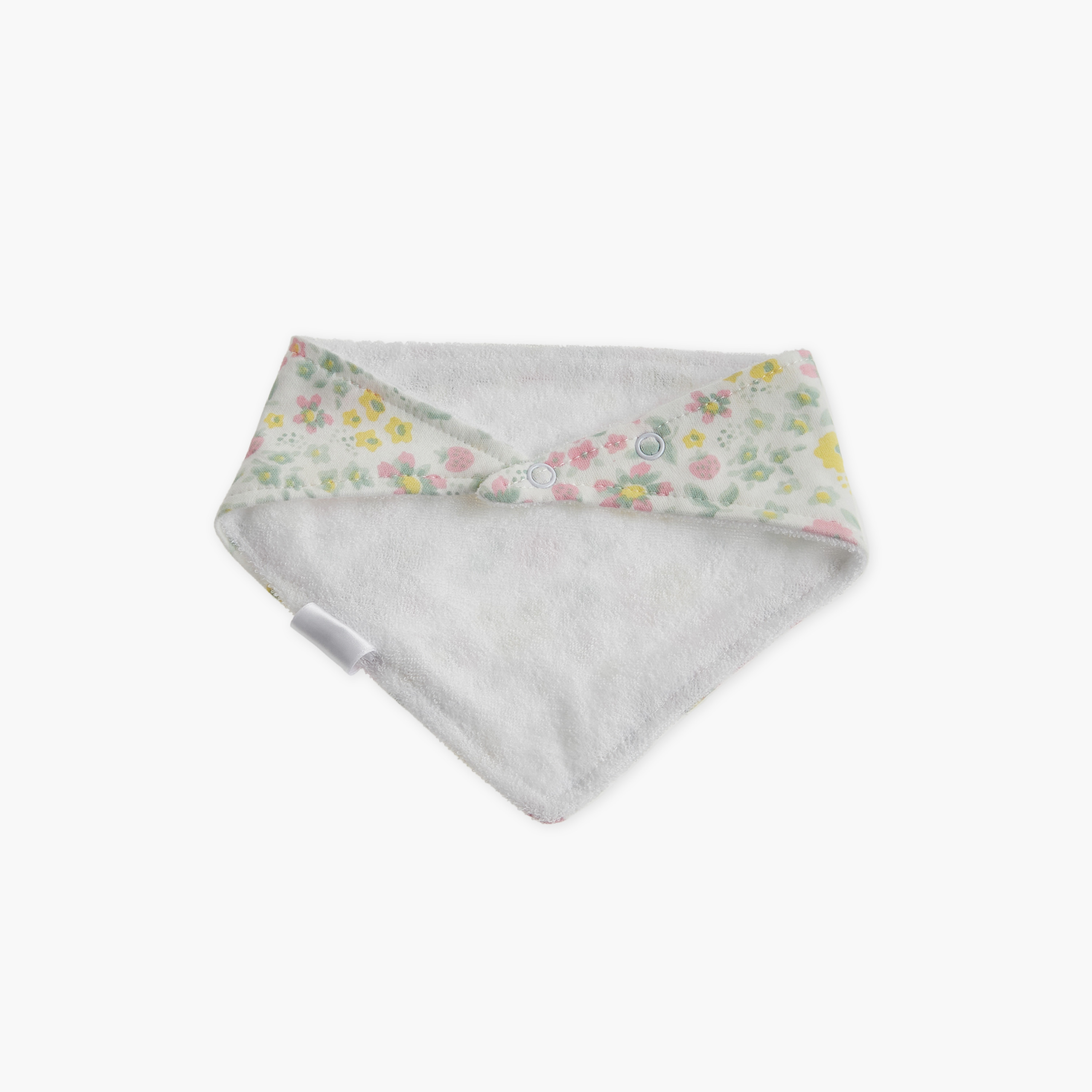 Juniors Printed Bib with Button Closure - Set of 2-baby-girls-accessories-hairaccessories-image-4