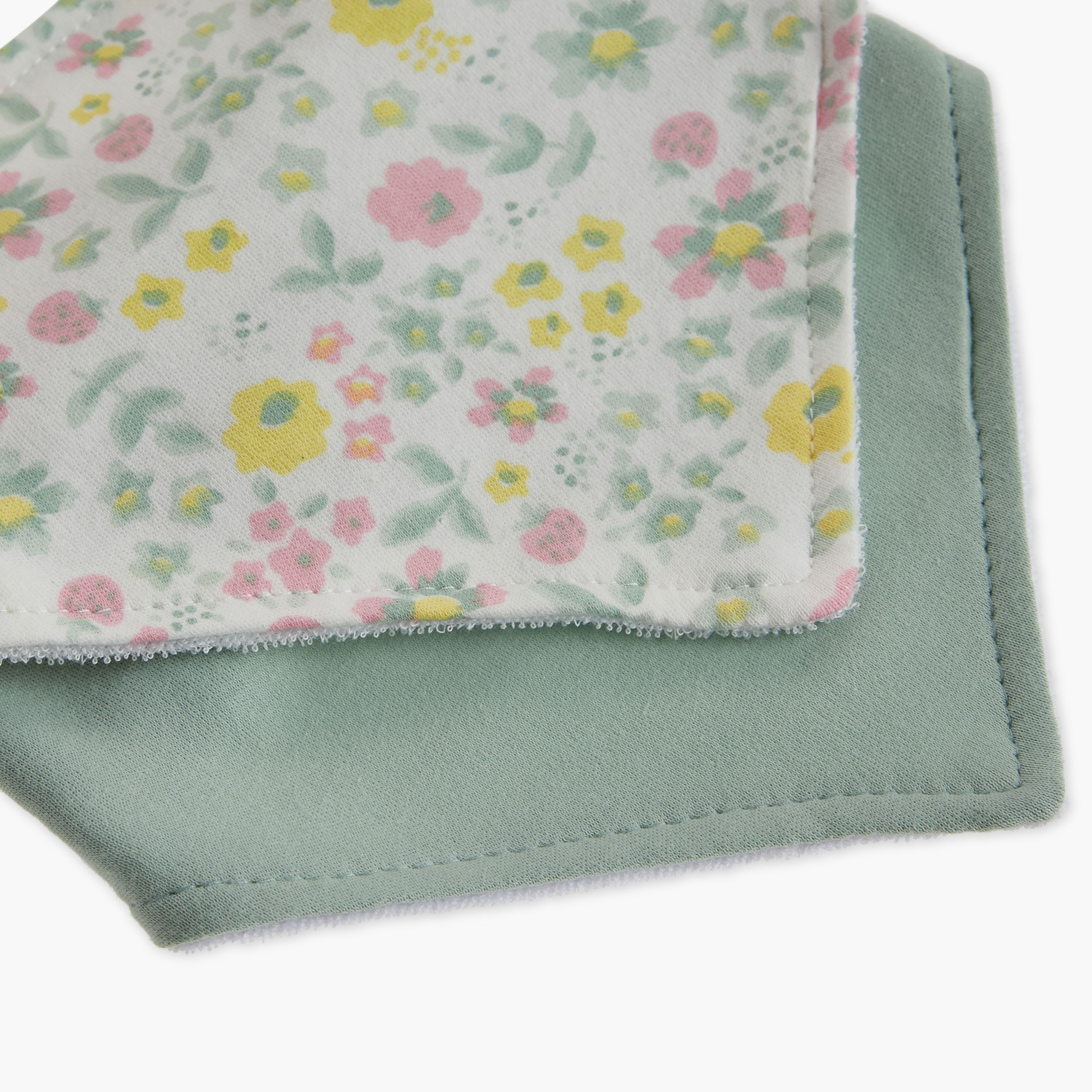Juniors Printed Bib with Button Closure - Set of 2-baby-girls-accessories-hairaccessories-image-5