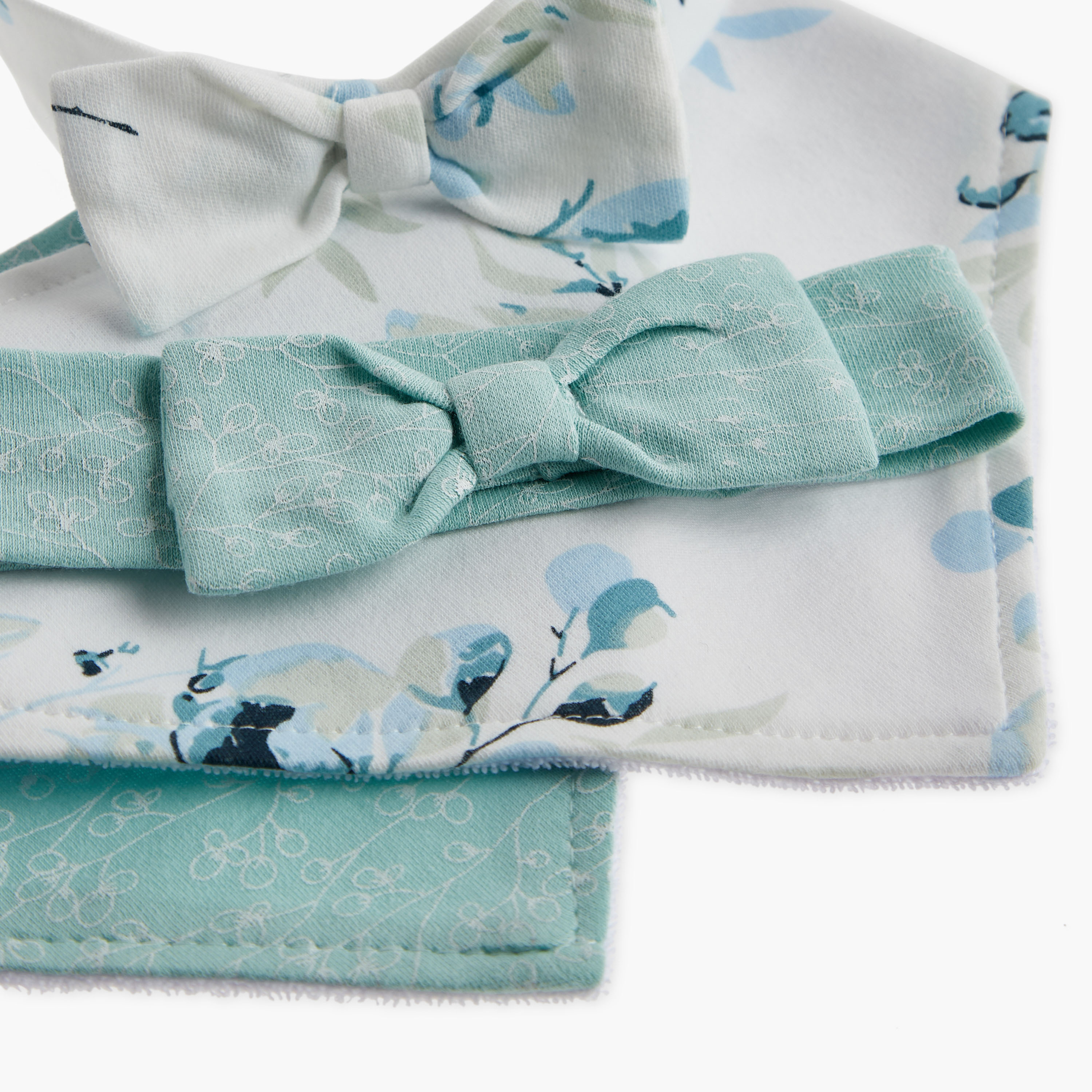 طقم شرائط رأس ومرايل بطبعات 4 قطع من جونيورز-baby-girls-accessories-hairaccessories-image-2