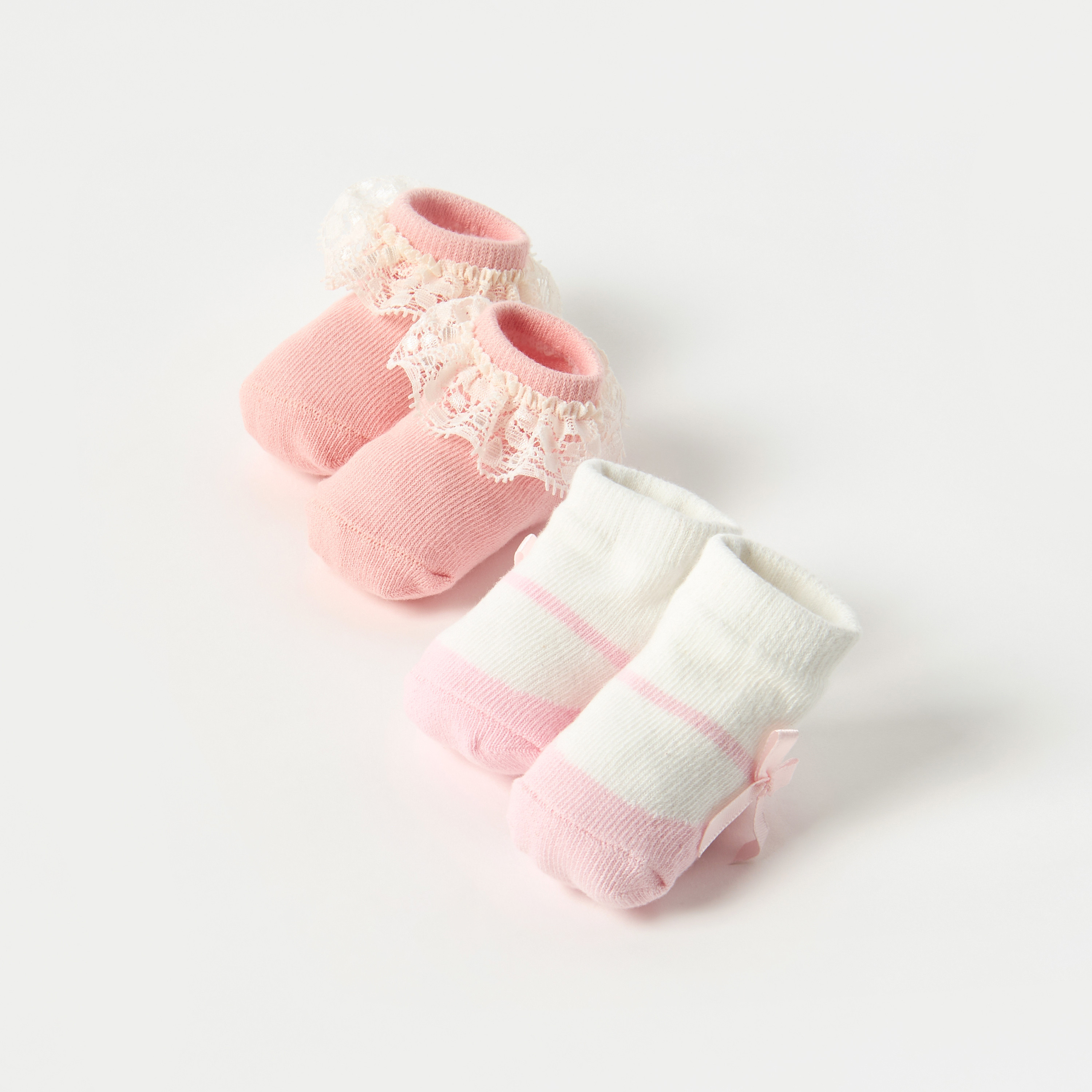 Juniors 5-Piece Assorted Bib and Socks Set-baby-feeding-bibs-image-3