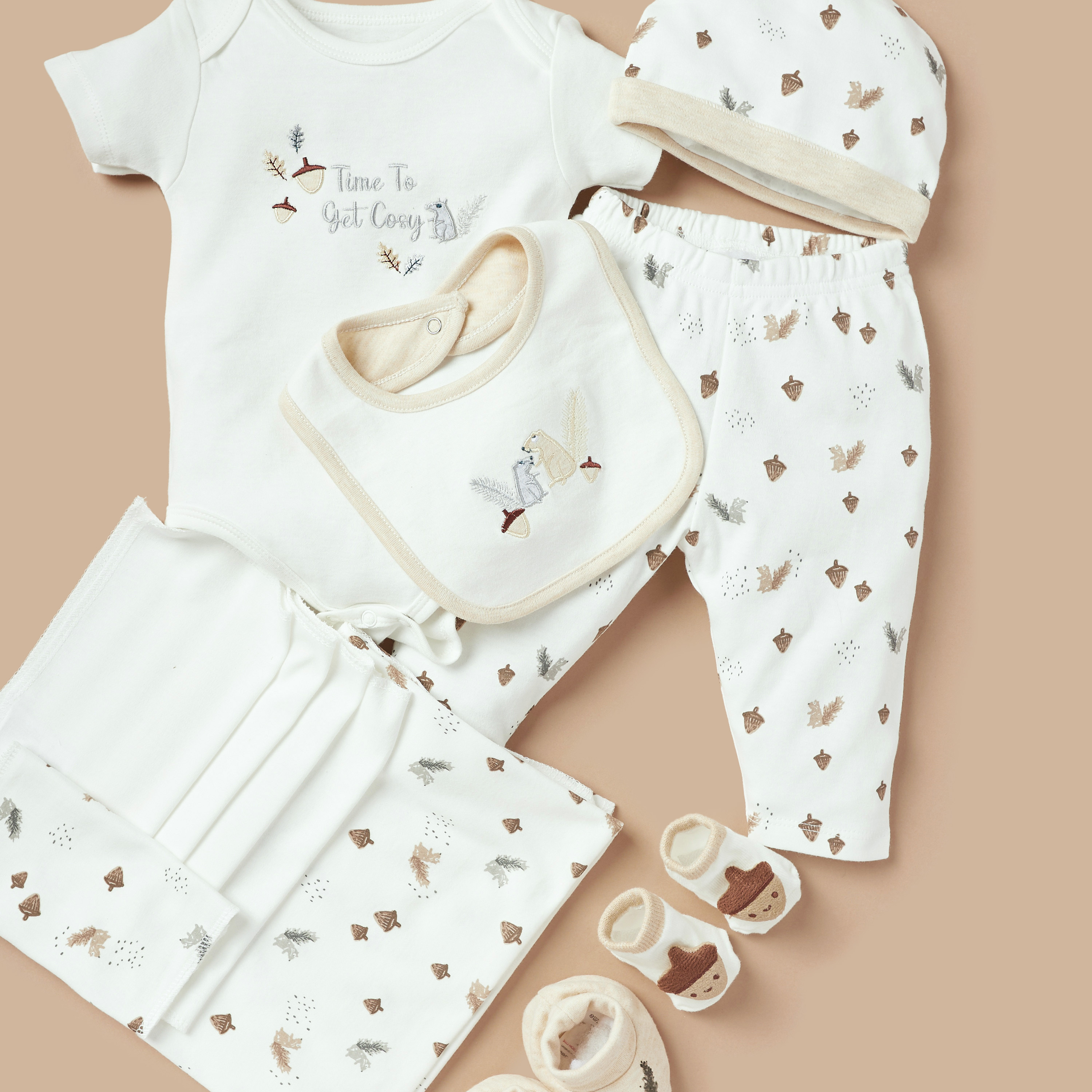 Juniors Squirrel Print 12-Piece Clothing Gift Basket Set-baby-boys-clothing-setsandcoords-image-5