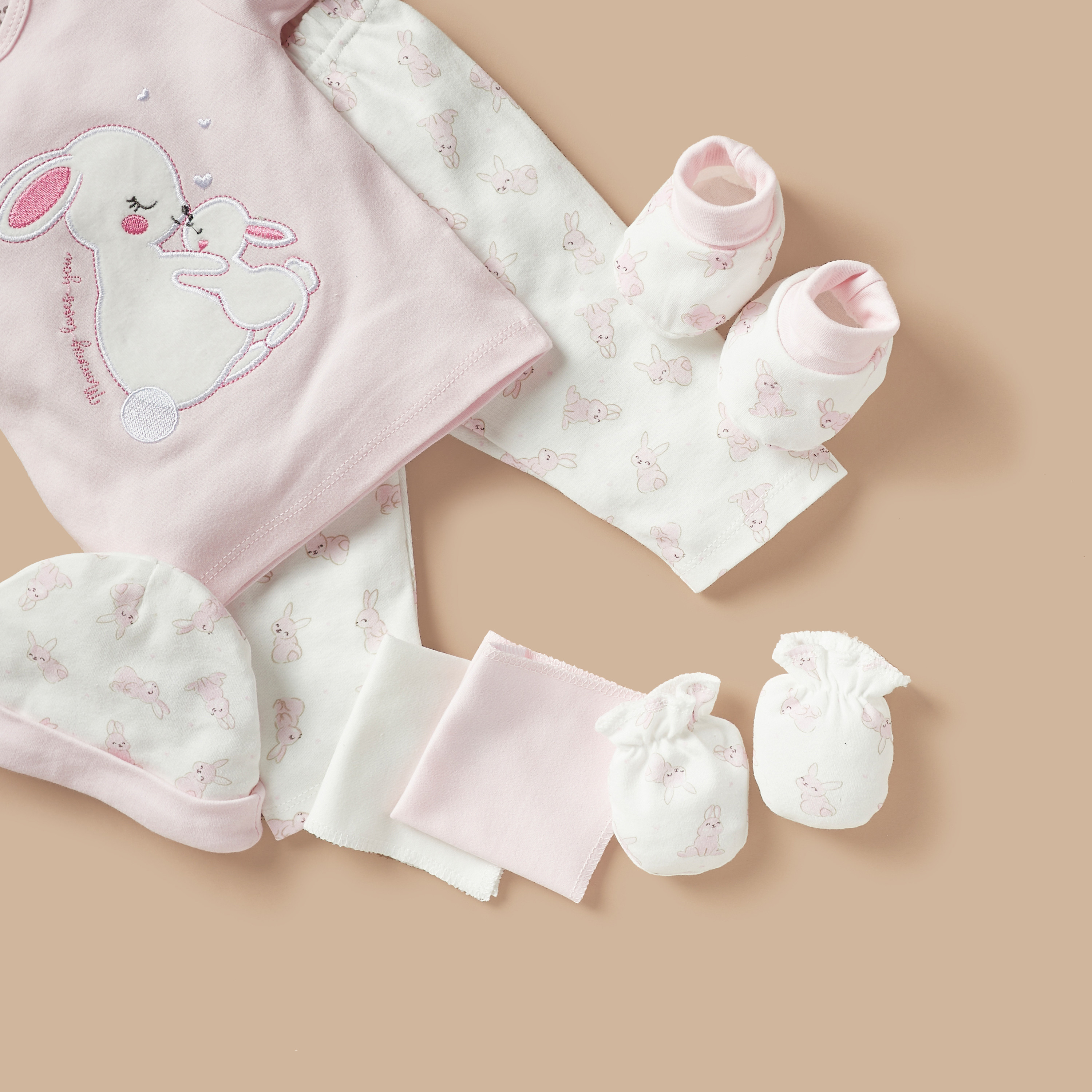 Juniors Bunny 8-Piece Clothing Gift Basket-baby-girls-clothing-setsandcoords-image-6