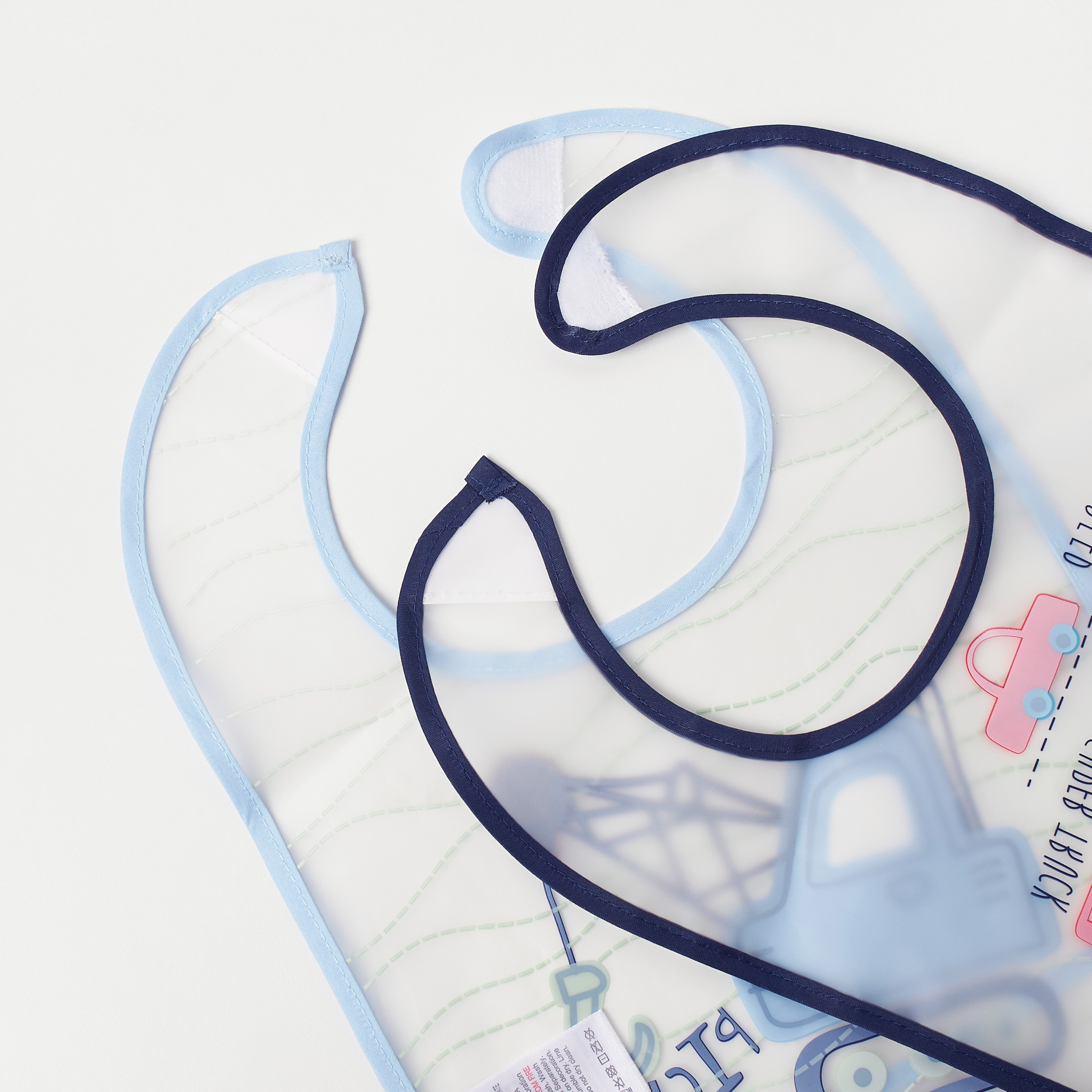 مرايل بشريط إغلاق وطبعات من ديزني- طقم من قطعتين-baby-feeding-bibs-image-5