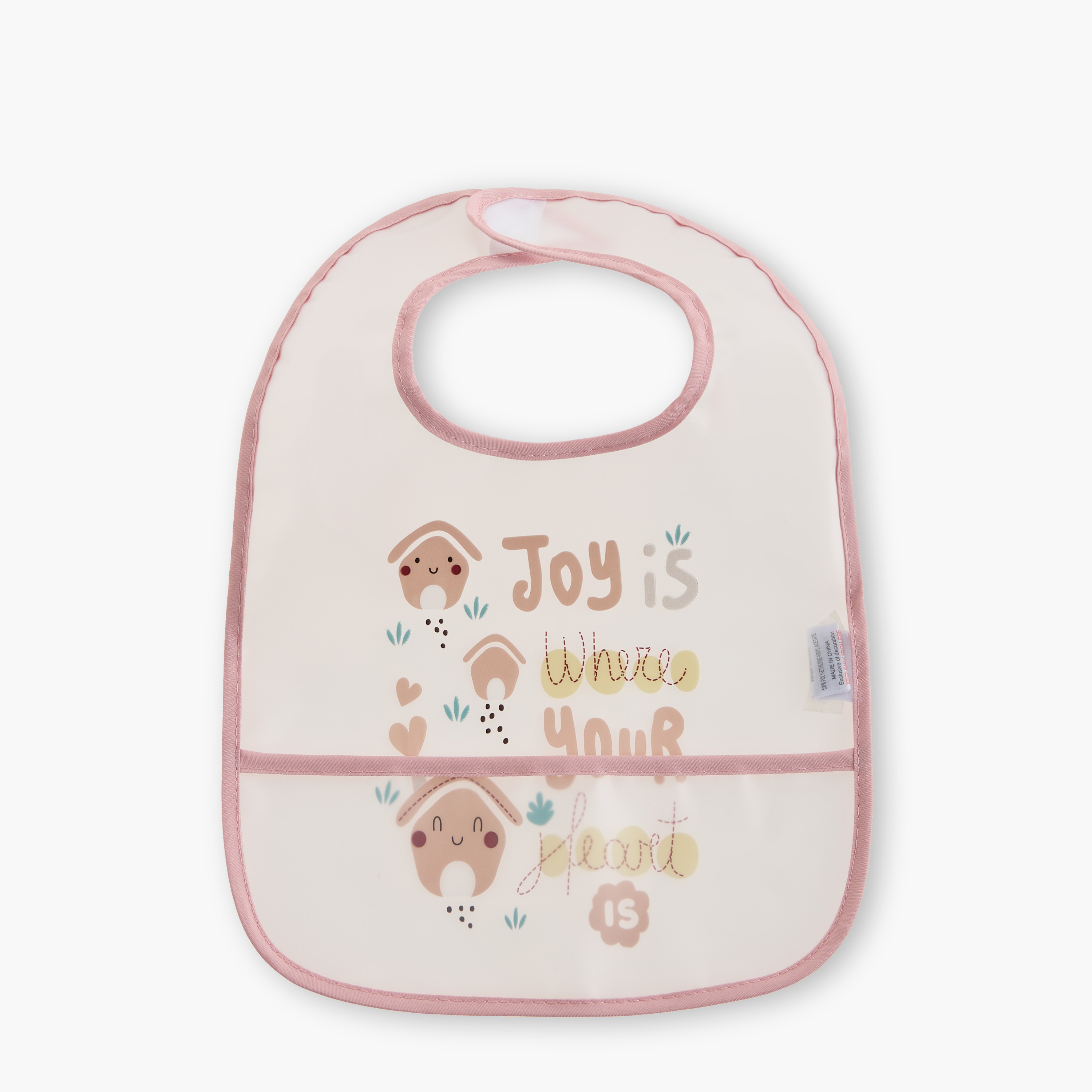Juniors Printed Bib with Hook and Loop Closure - Set of 2-baby-feeding-bibs-image-2