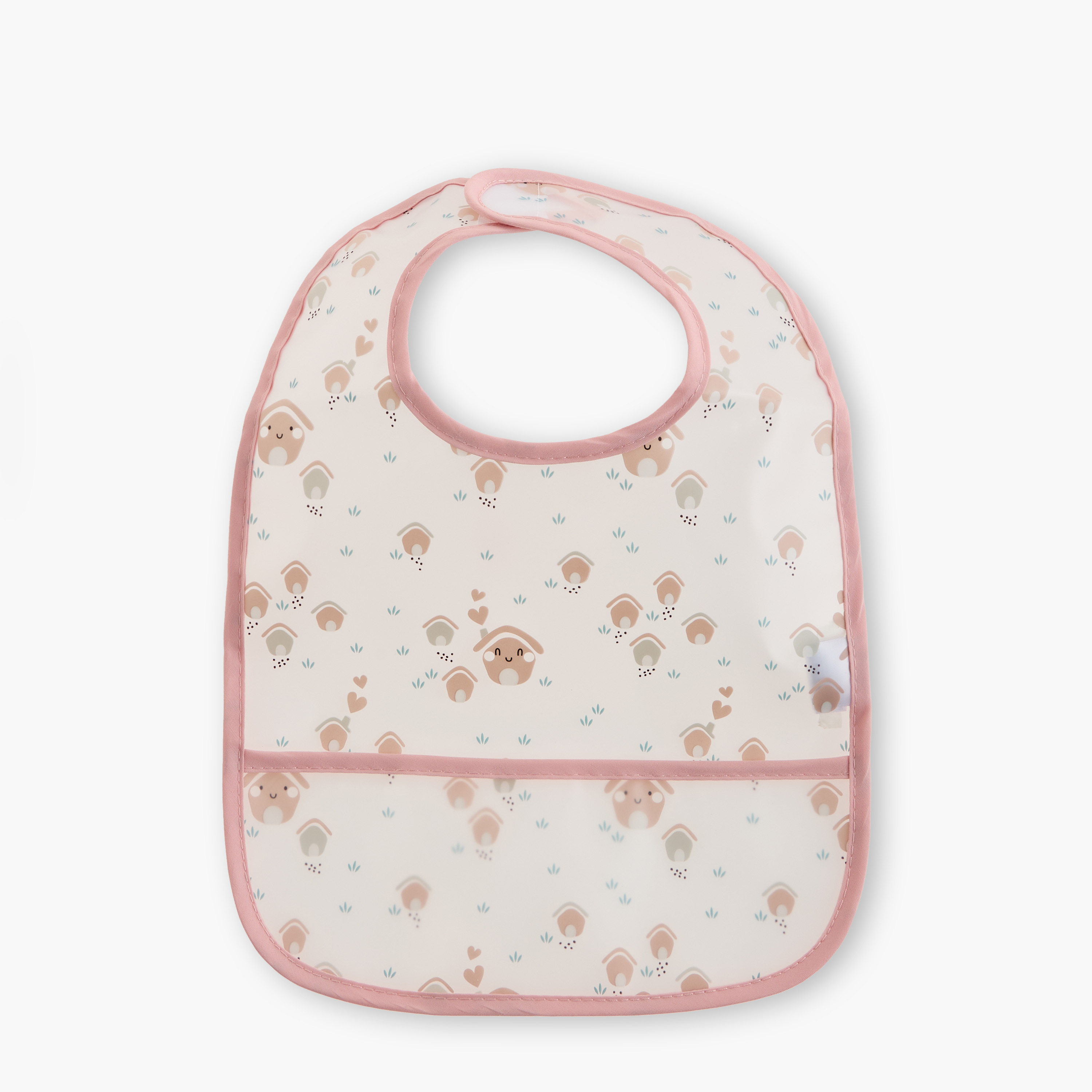 Juniors Printed Bib with Hook and Loop Closure - Set of 2-baby-feeding-bibs-image-3
