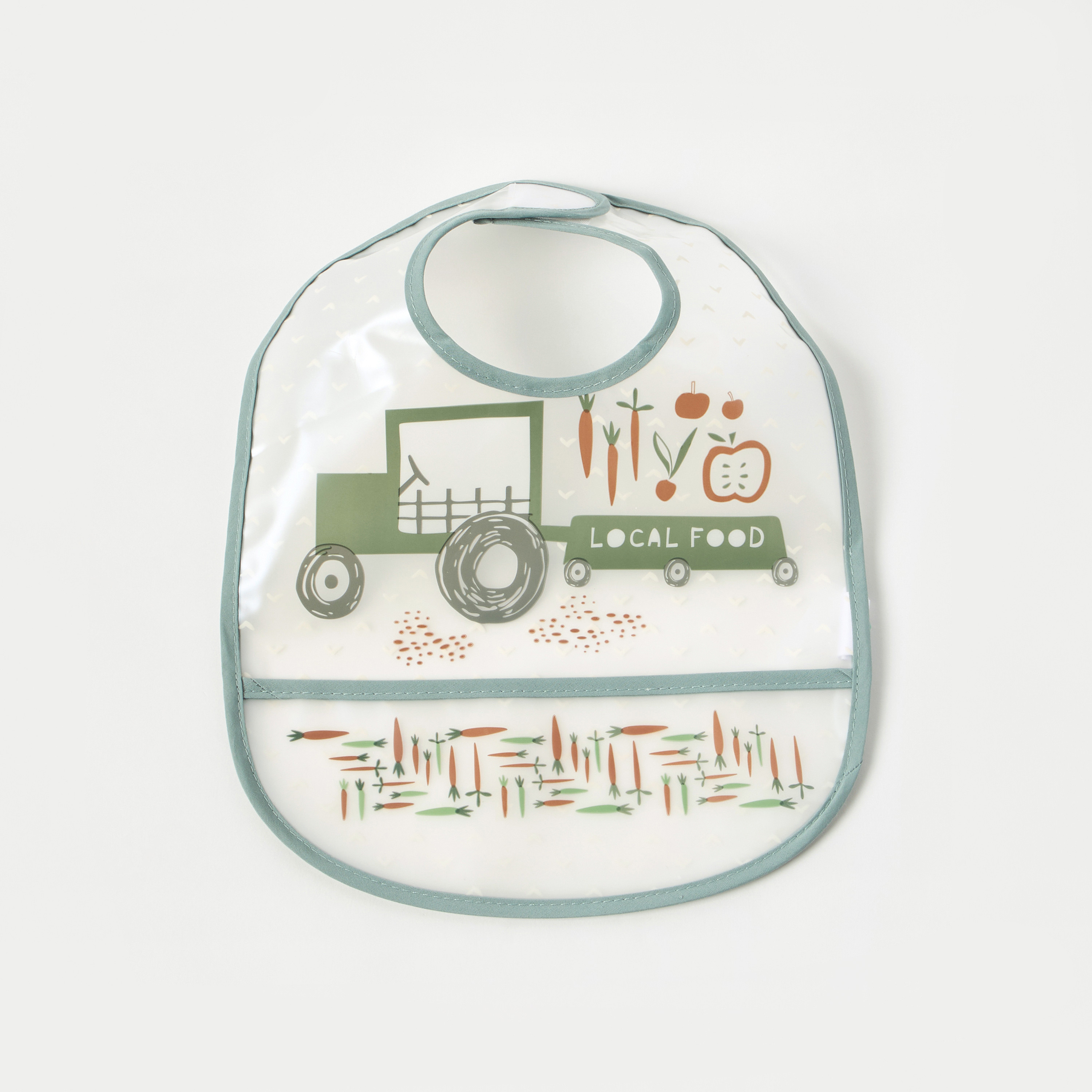 مرايل بطبعات وشريط إغلاق من جونيورز - طقم 3 قطع-baby-feeding-bibs-image-3