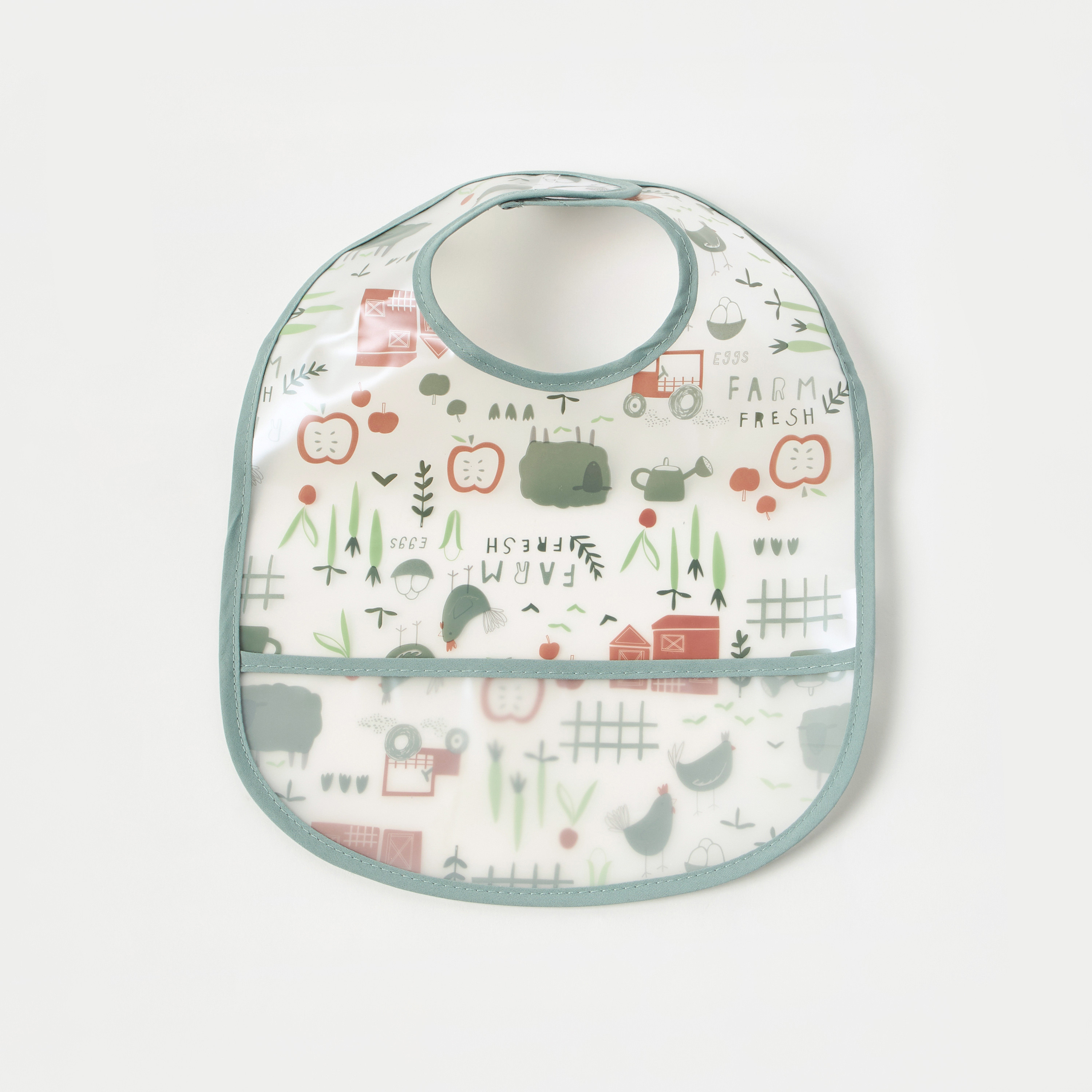 مرايل بطبعات وشريط إغلاق من جونيورز - طقم 3 قطع-baby-feeding-bibs-image-4