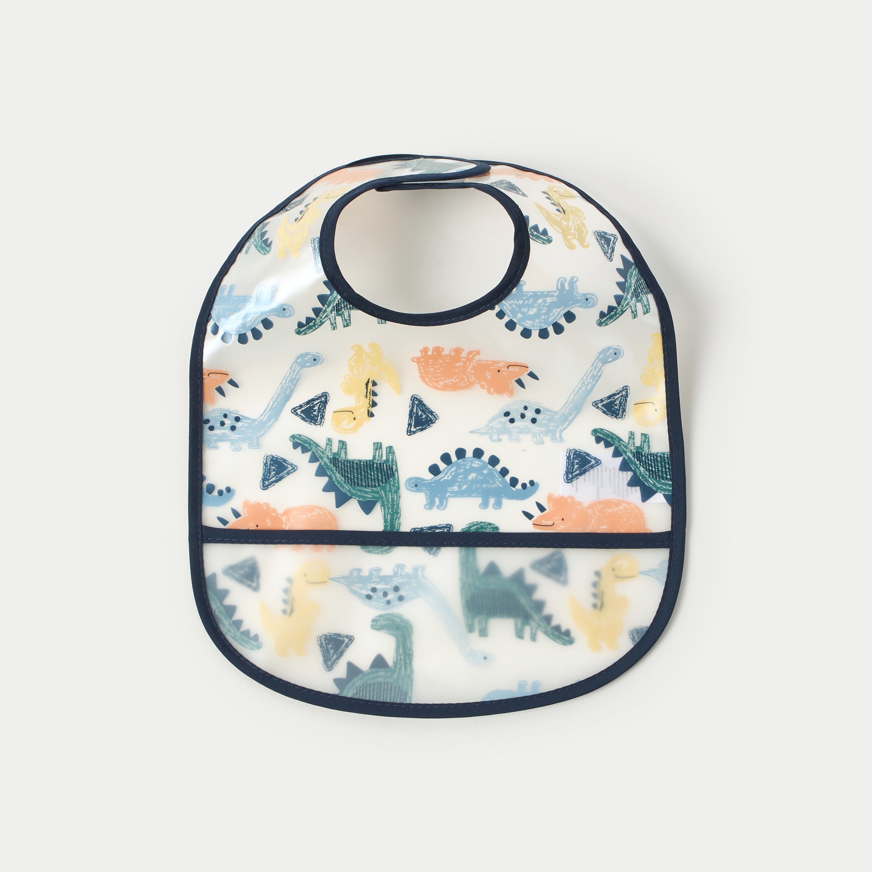 Juniors Printed Bib with Hook and Loop Closure - Set of 3-baby-feeding-bibs-image-4