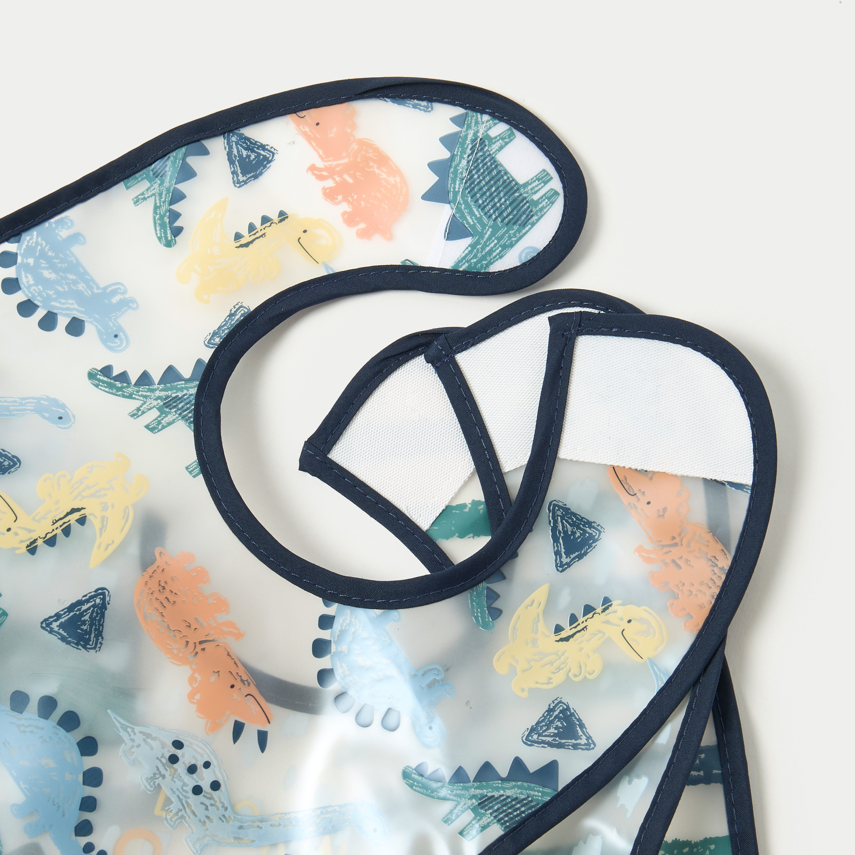 Juniors Printed Bib with Hook and Loop Closure - Set of 3-baby-feeding-bibs-image-6