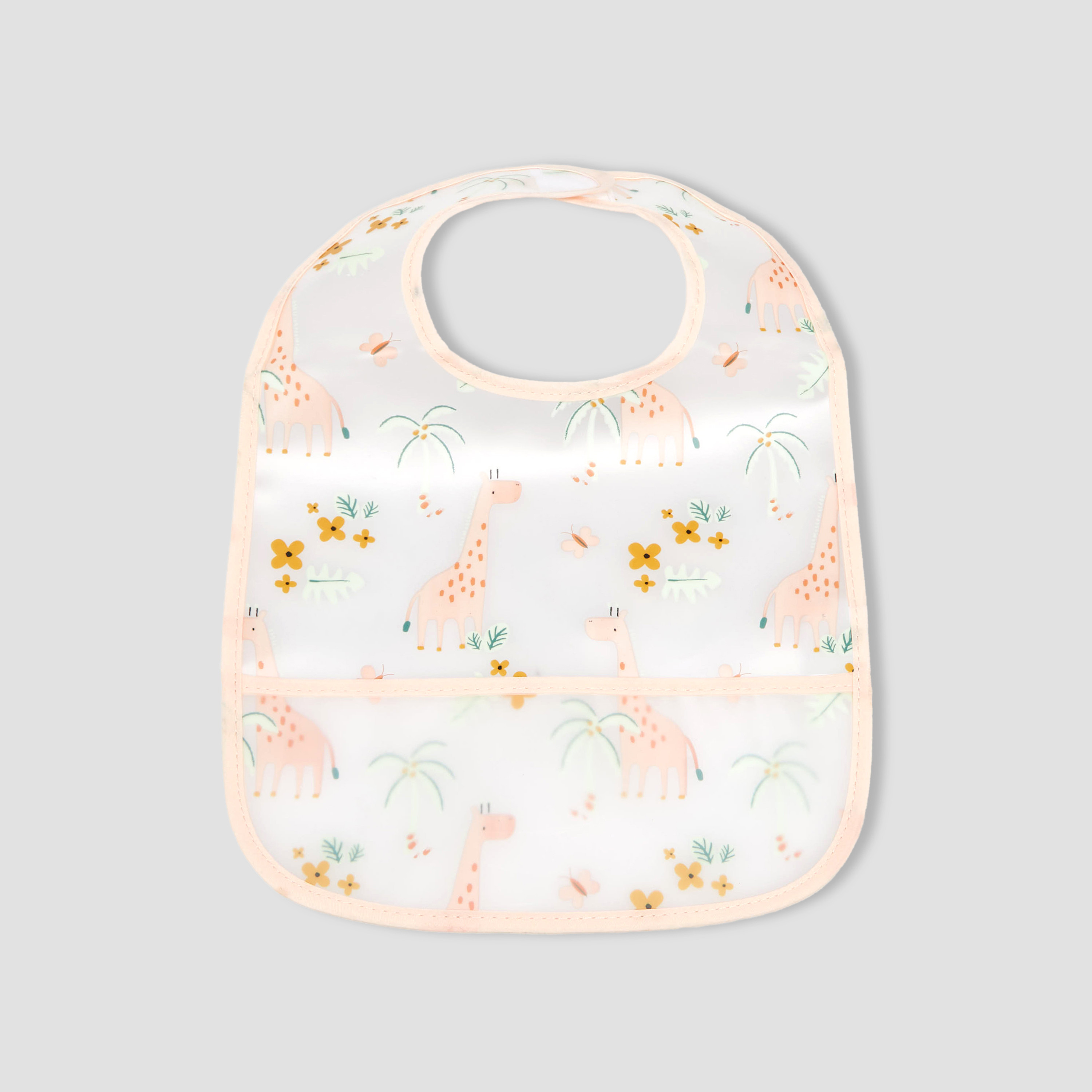 Pack of 2 Juniors Baby Bib with Print-baby-feeding-bibs-image-3