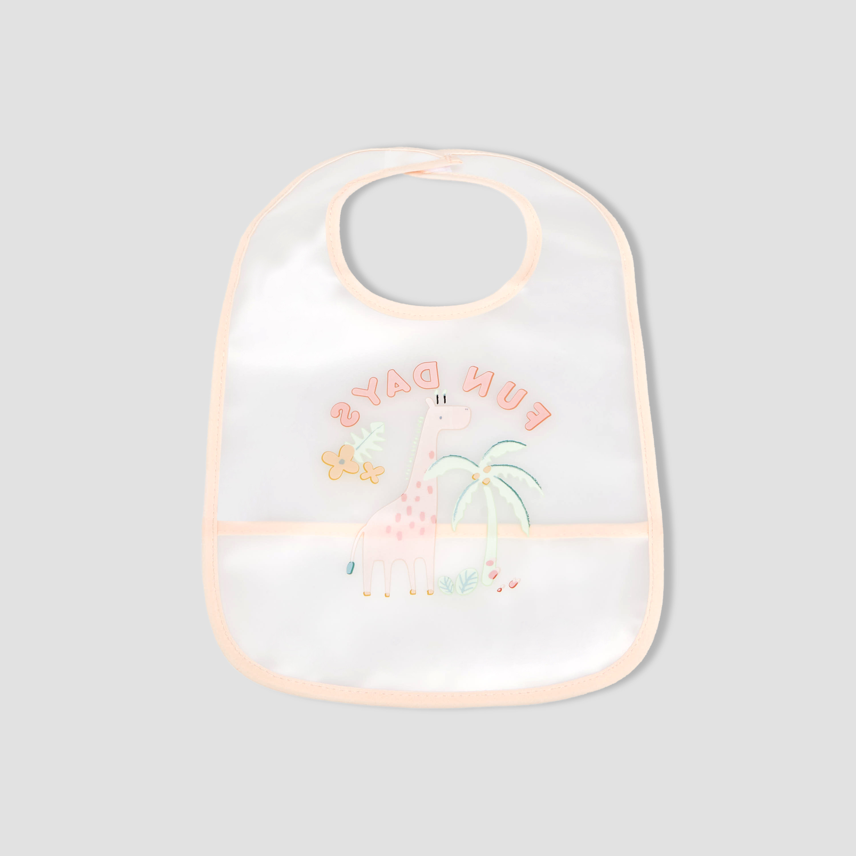 Pack of 2 Juniors Baby Bib with Print-baby-feeding-bibs-image-4