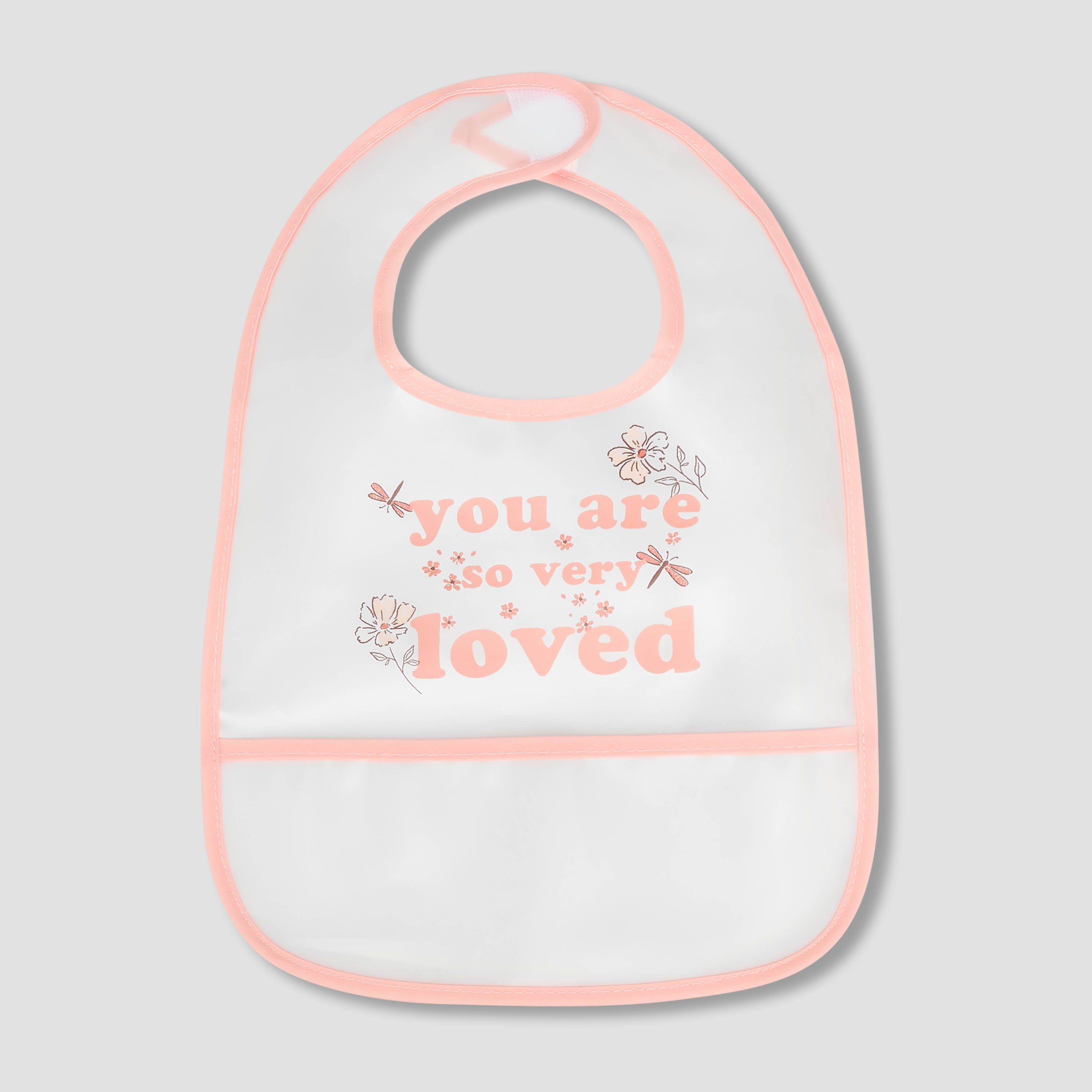 Pack of 3 Juniors Baby Bibs with Hook and Loop Closure-baby-feeding-bibs-image-4