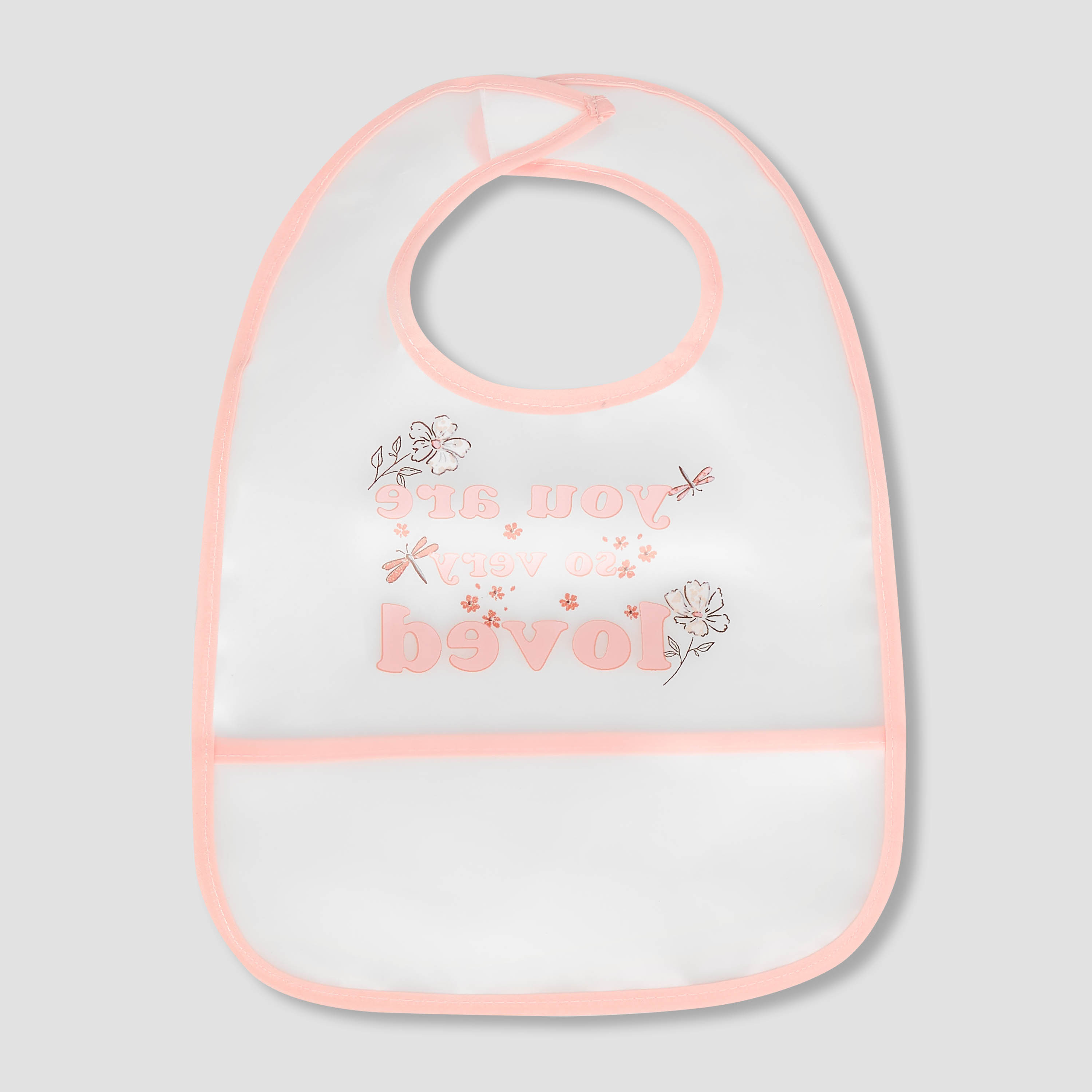Pack of 3 Juniors Baby Bibs with Hook and Loop Closure-baby-feeding-bibs-image-5