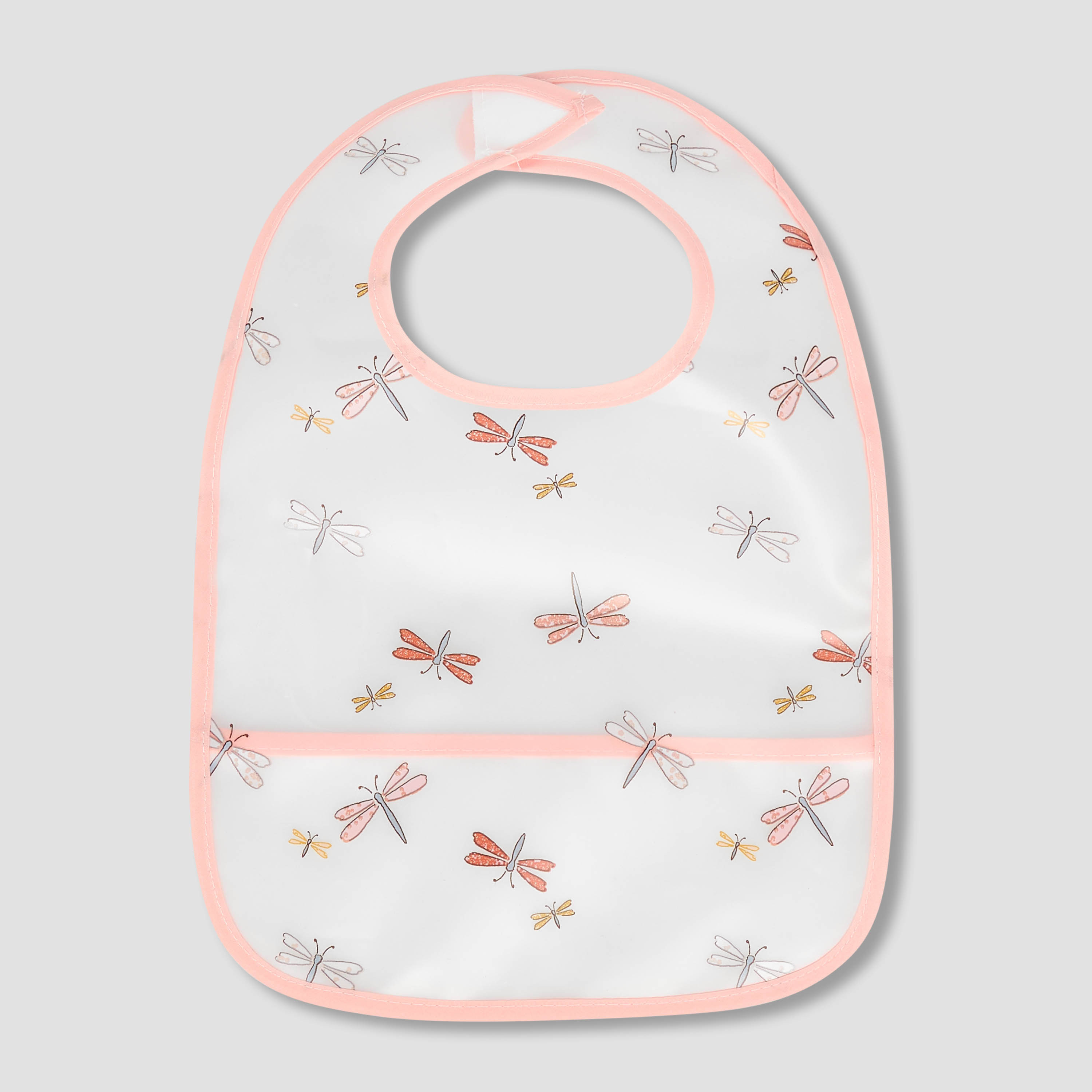 Pack of 3 Juniors Baby Bibs with Hook and Loop Closure-baby-feeding-bibs-image-7