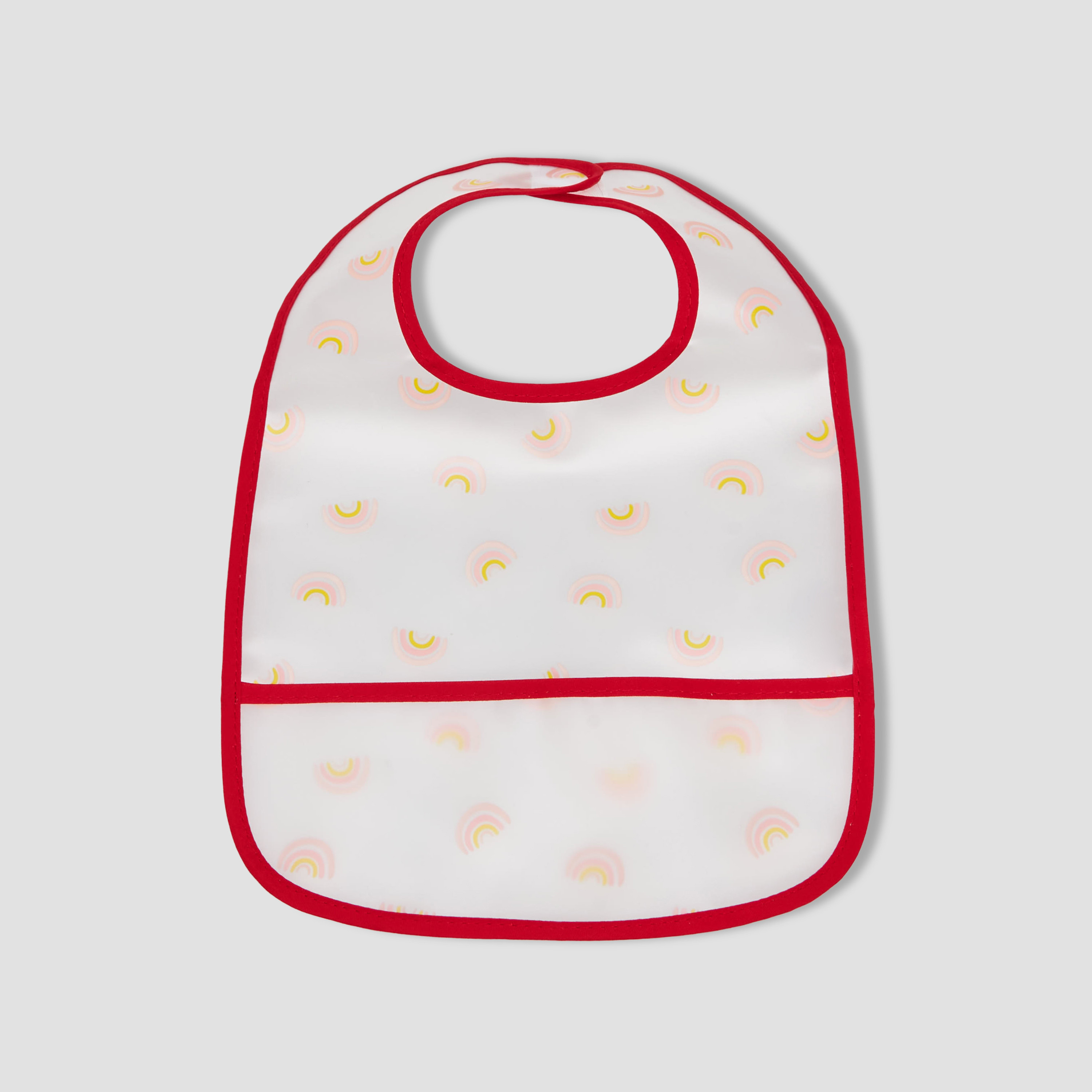 Pack of 3 Juniors Baby Bib with Hook and Loop Closure-baby-feeding-bibs-image-2