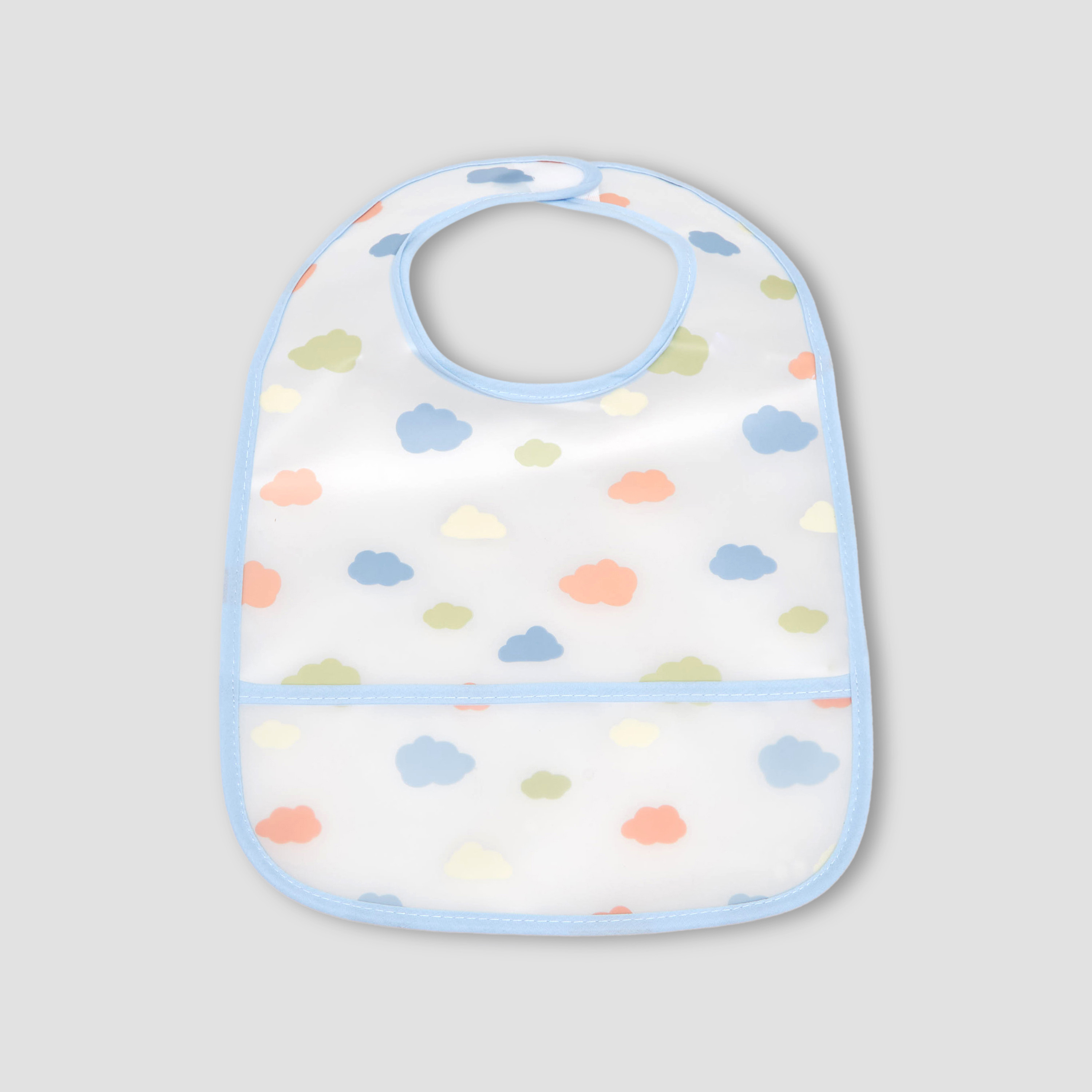 Pack of 3 Juniors Baby Bib with Hook and Loop Closure-baby-feeding-bibs-image-2