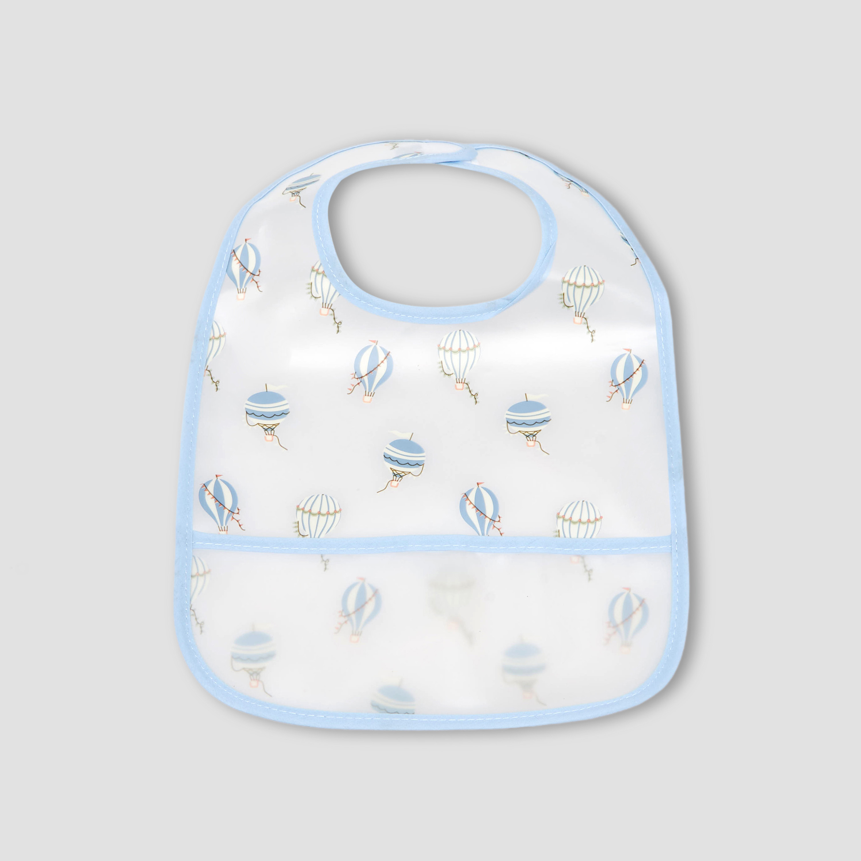 Pack of 3 Juniors Baby Bib with Hook and Loop Closure-baby-feeding-bibs-image-3
