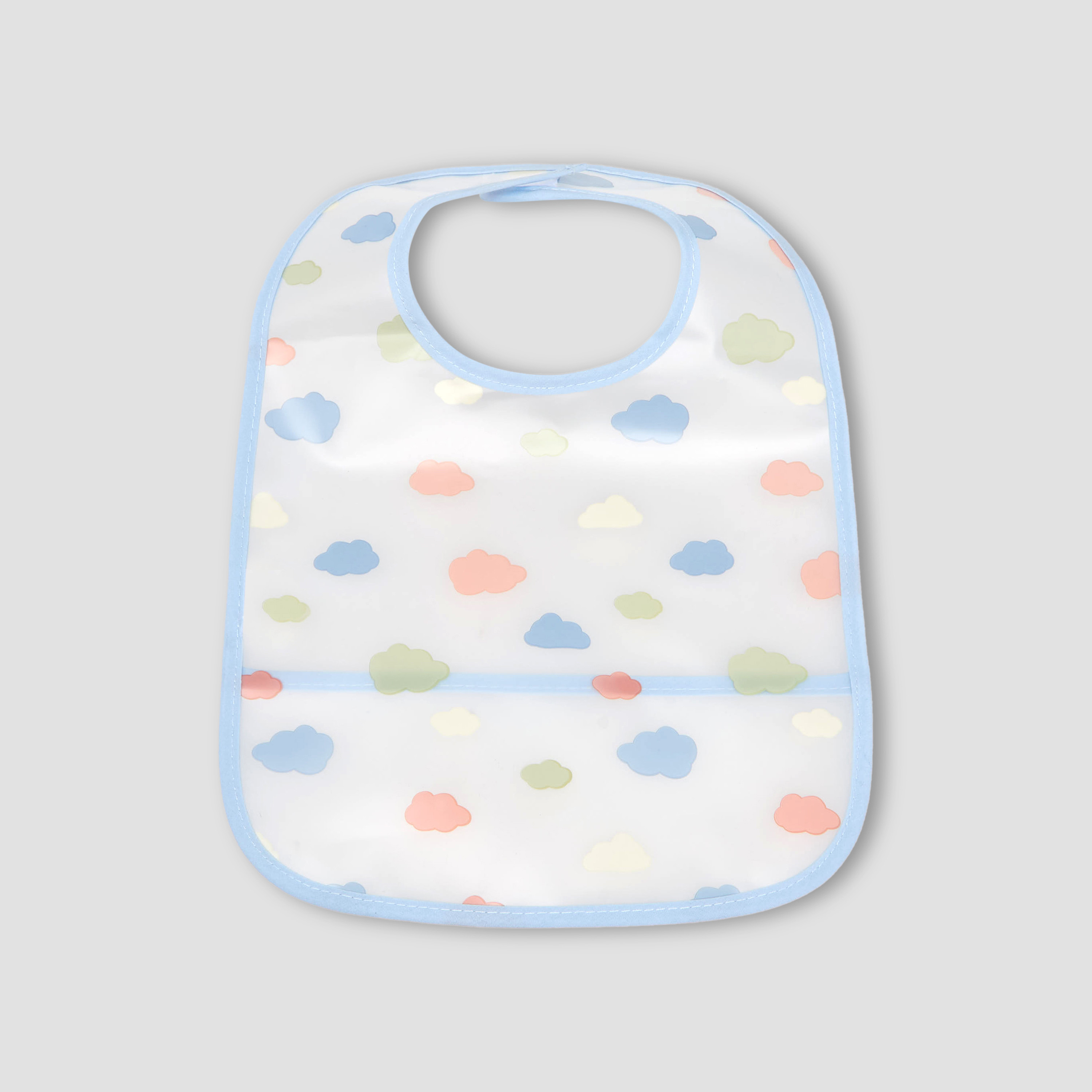 Pack of 3 Juniors Baby Bib with Hook and Loop Closure-baby-feeding-bibs-image-5