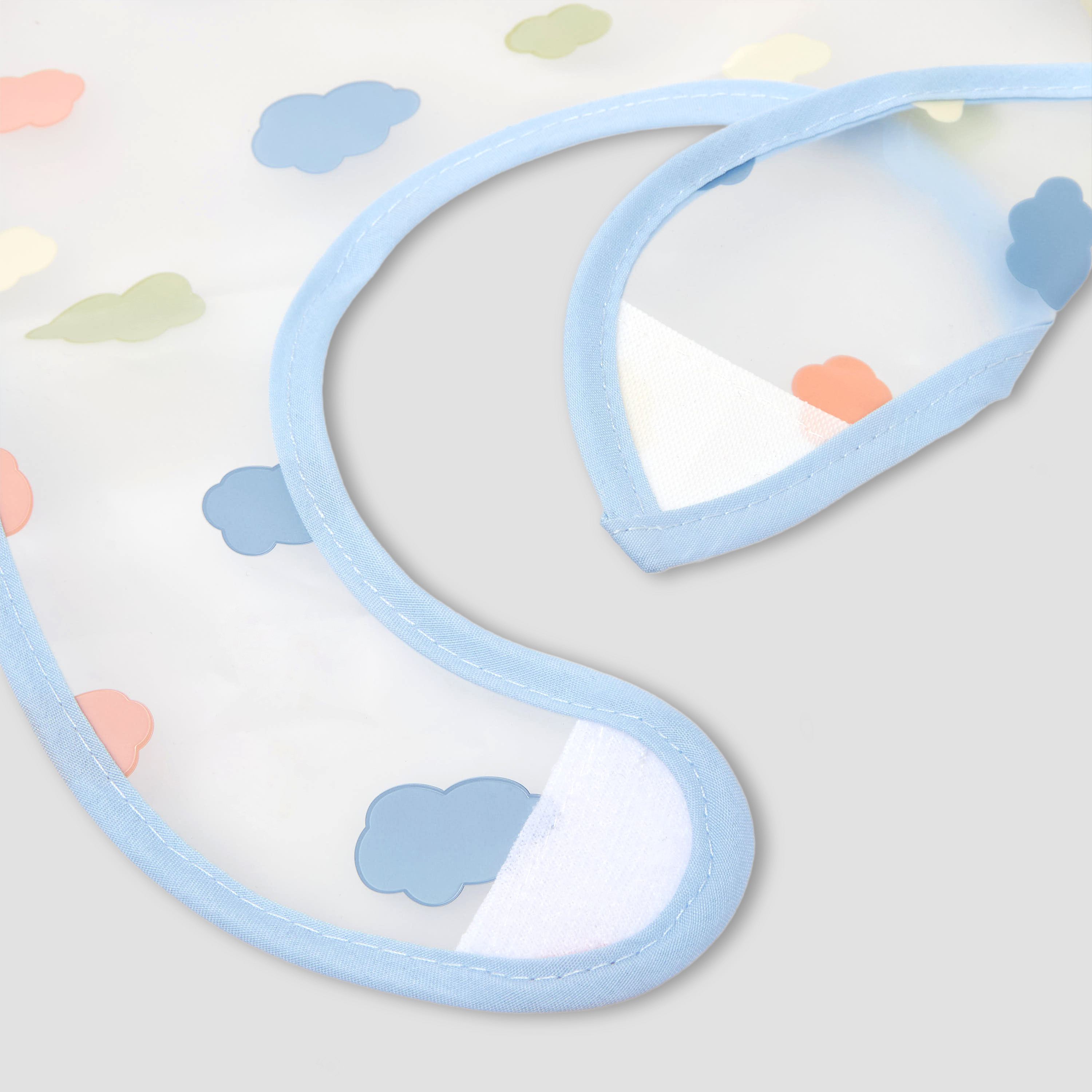 Pack of 3 Juniors Baby Bib with Hook and Loop Closure-baby-feeding-bibs-image-7