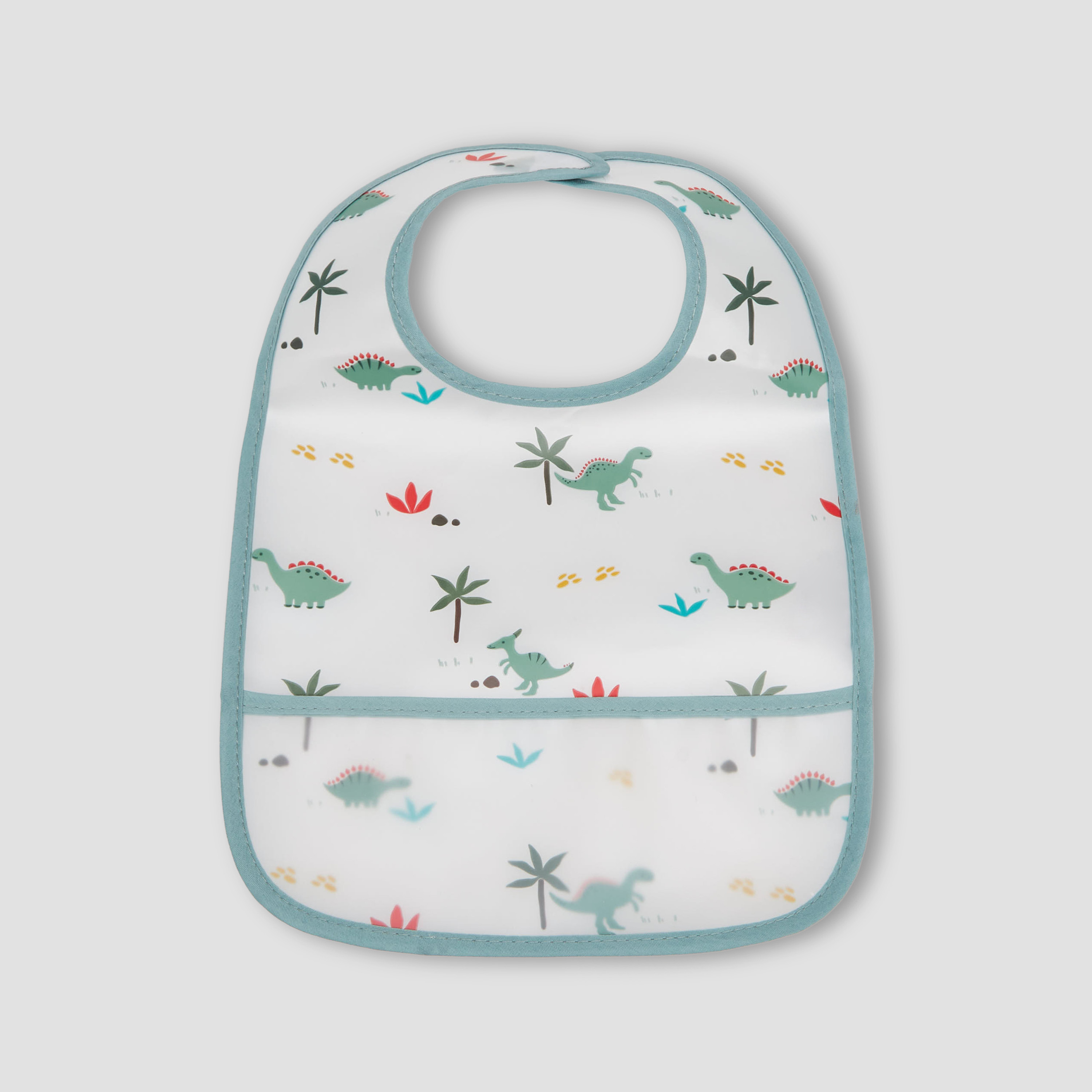 Pack of 3 Juniors Baby Bib with Hook and Loop Closure-baby-feeding-bibs-image-2