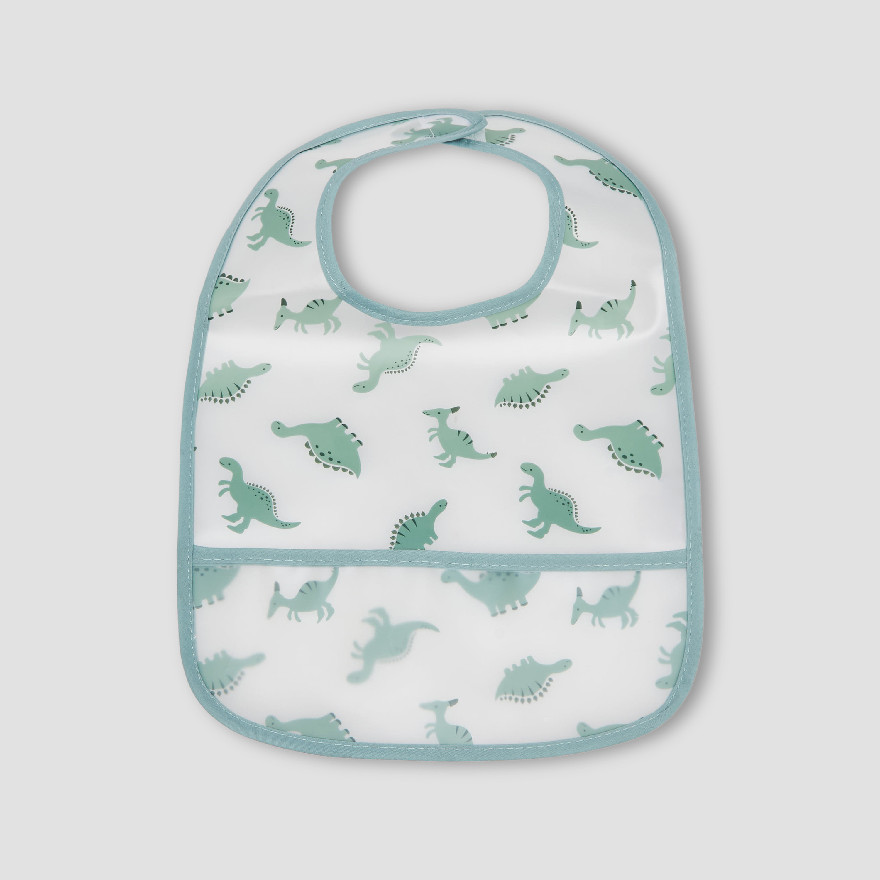 Pack of 3 Juniors Baby Bib with Hook and Loop Closure-baby-feeding-bibs-image-3