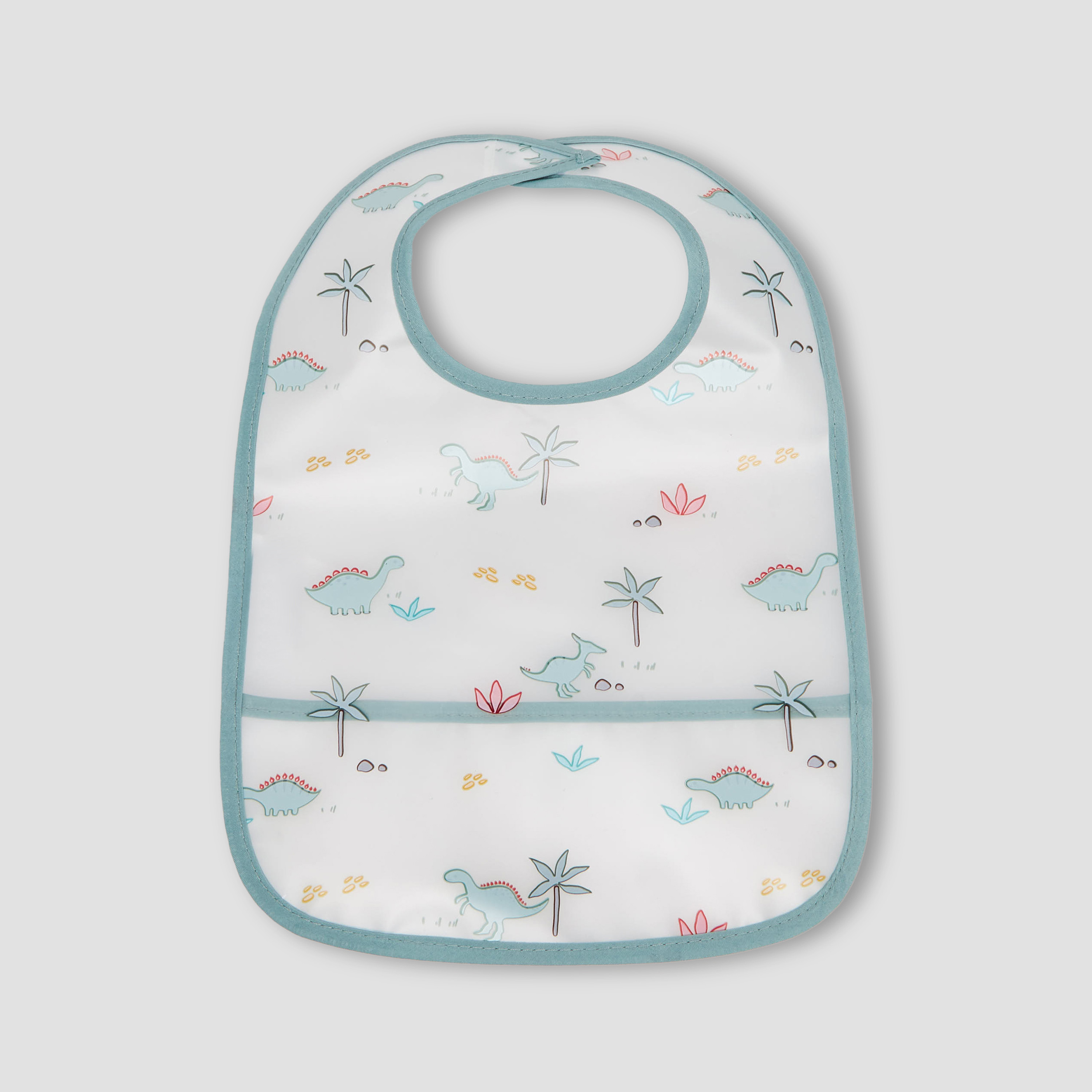 Pack of 3 Juniors Baby Bib with Hook and Loop Closure-baby-feeding-bibs-image-5