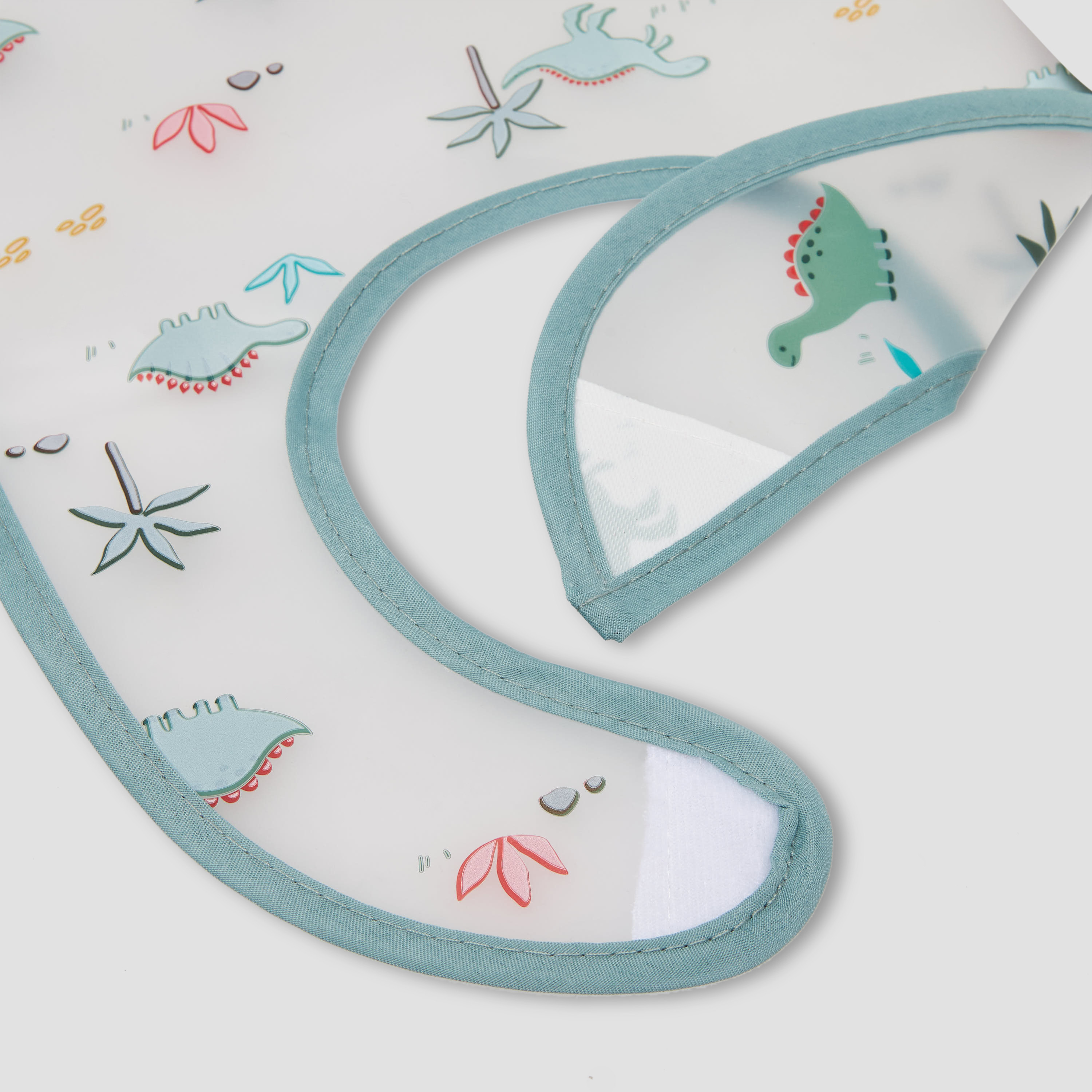 Pack of 3 Juniors Baby Bib with Hook and Loop Closure-baby-feeding-bibs-image-7