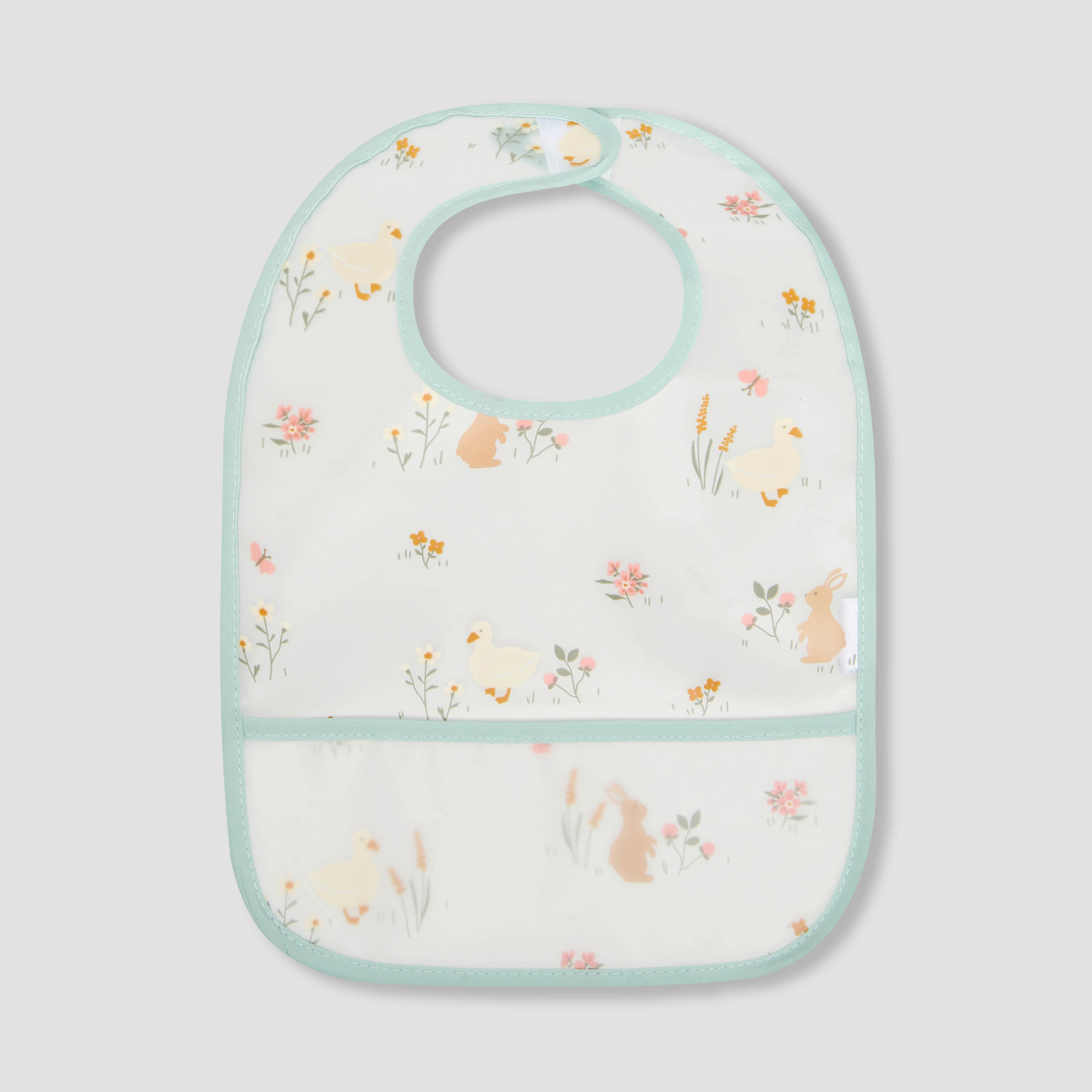 Pack of 3 Juniors Baby Bib with Hook and Loop Closure-baby-feeding-bibs-image-2
