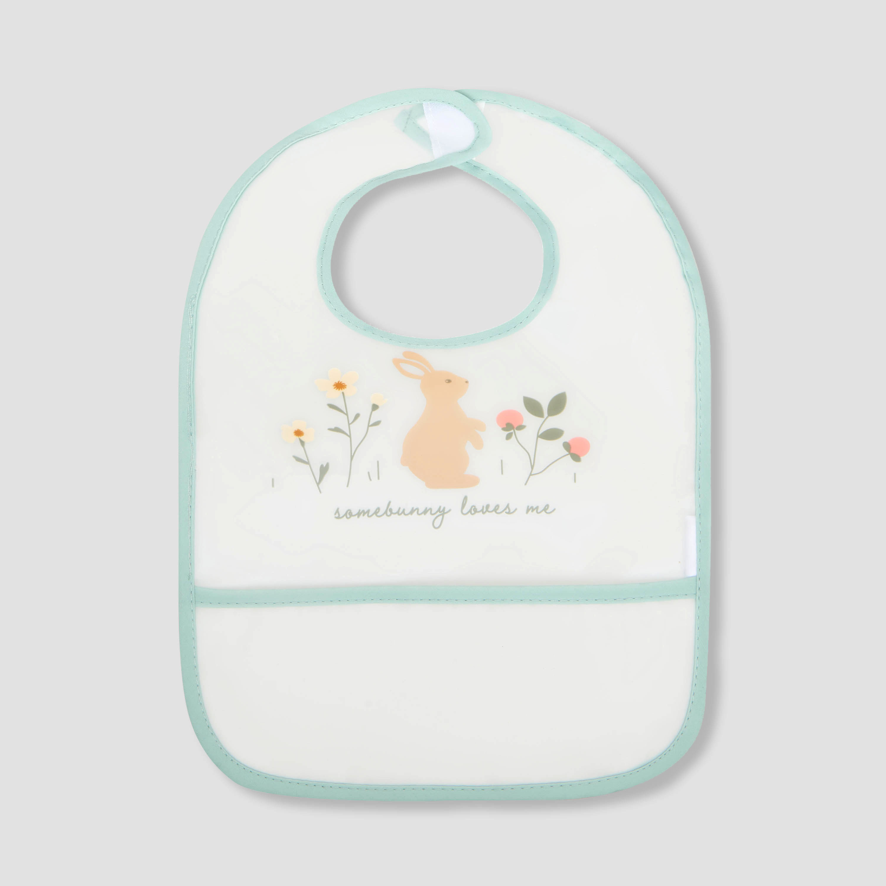 Pack of 3 Juniors Baby Bib with Hook and Loop Closure-baby-feeding-bibs-image-3