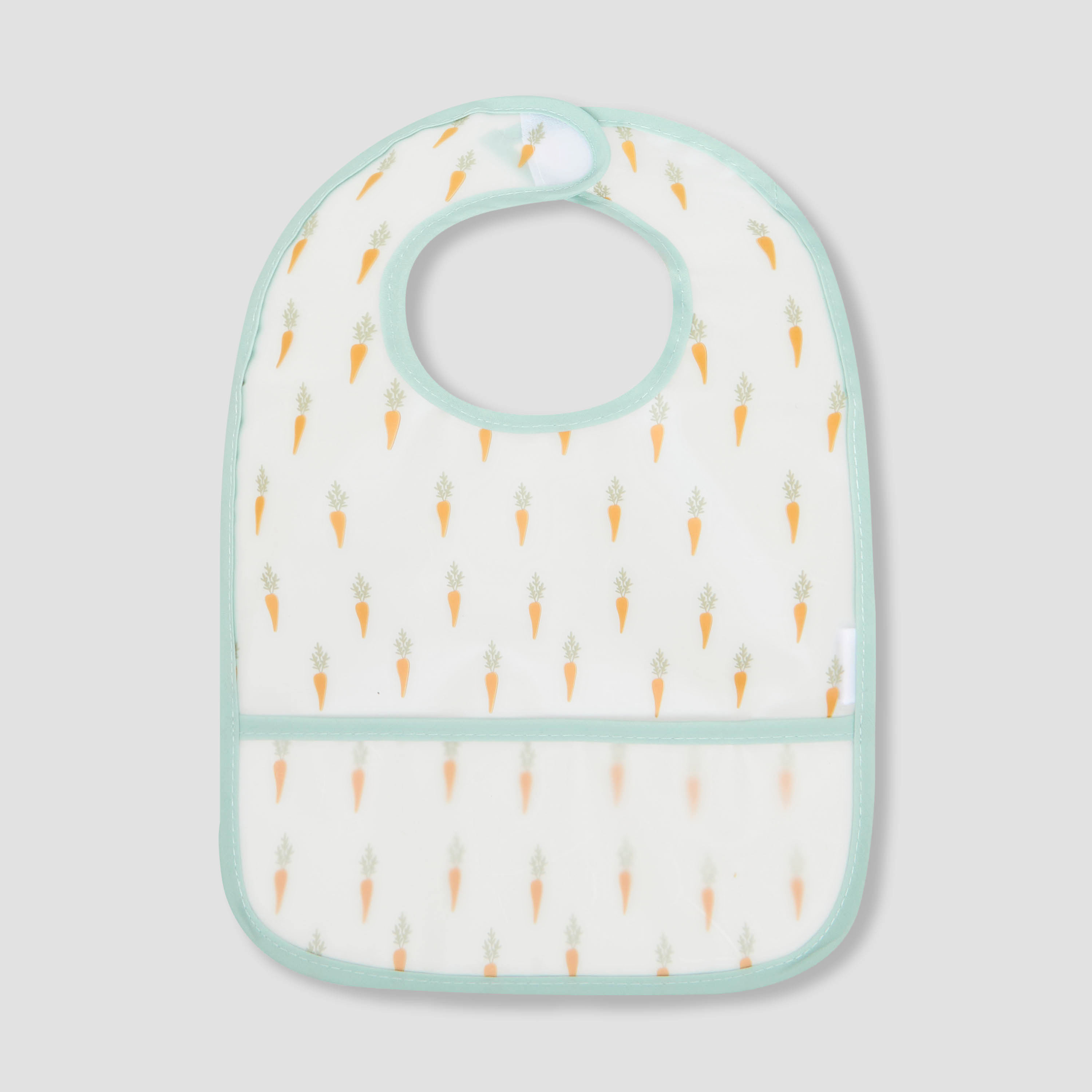 Pack of 3 Juniors Baby Bib with Hook and Loop Closure-baby-feeding-bibs-image-4