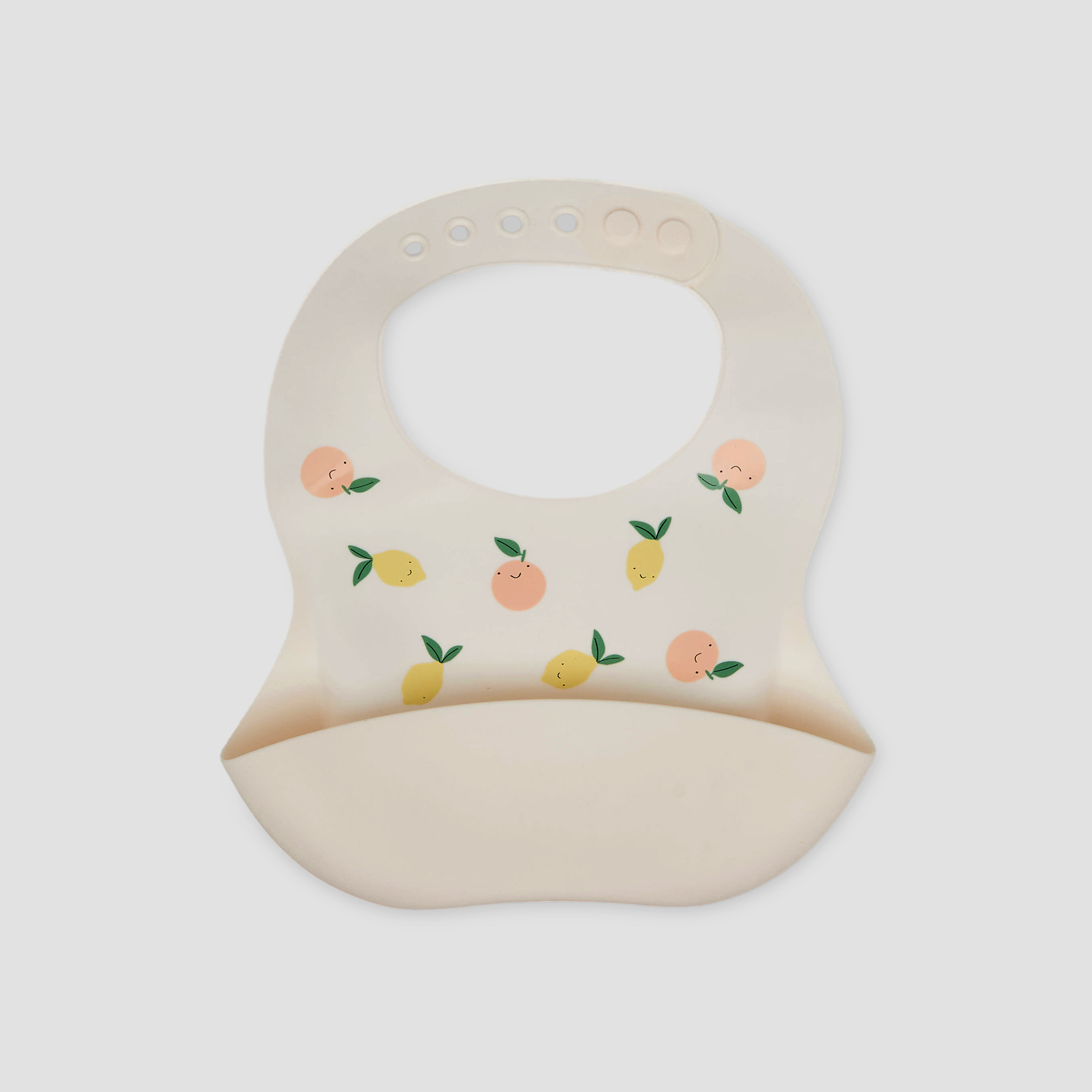 Pack of 2 Juniors Baby Bib with Fruit Print-baby-feeding-bibs-image-2