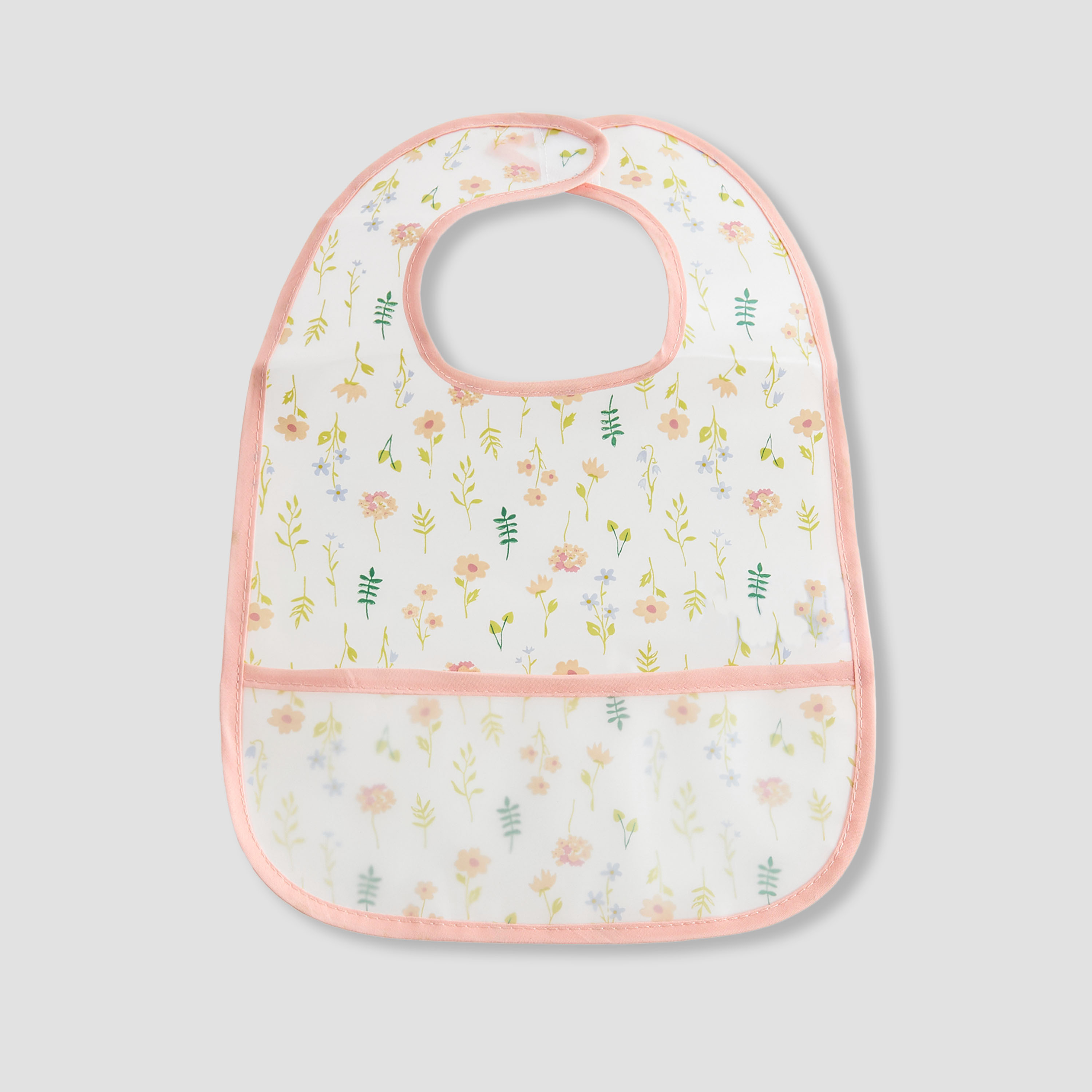 Juniors Floral Print Bib - Set of 2-baby-feeding-bibs-image-3