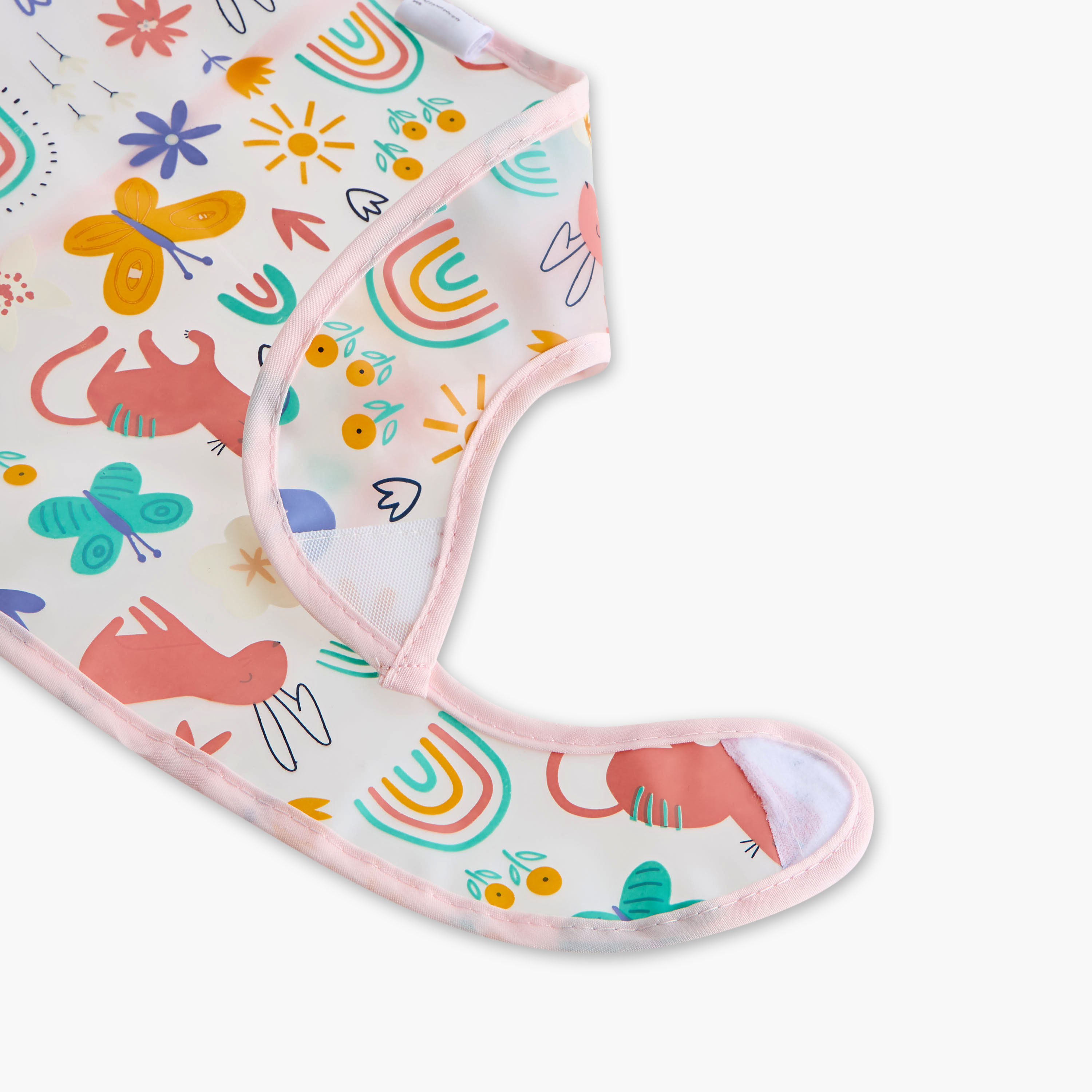 Juniors Printed Peva Bib with Hook and Loop Closure - Set of 2-baby-feeding-bibs-image-6
