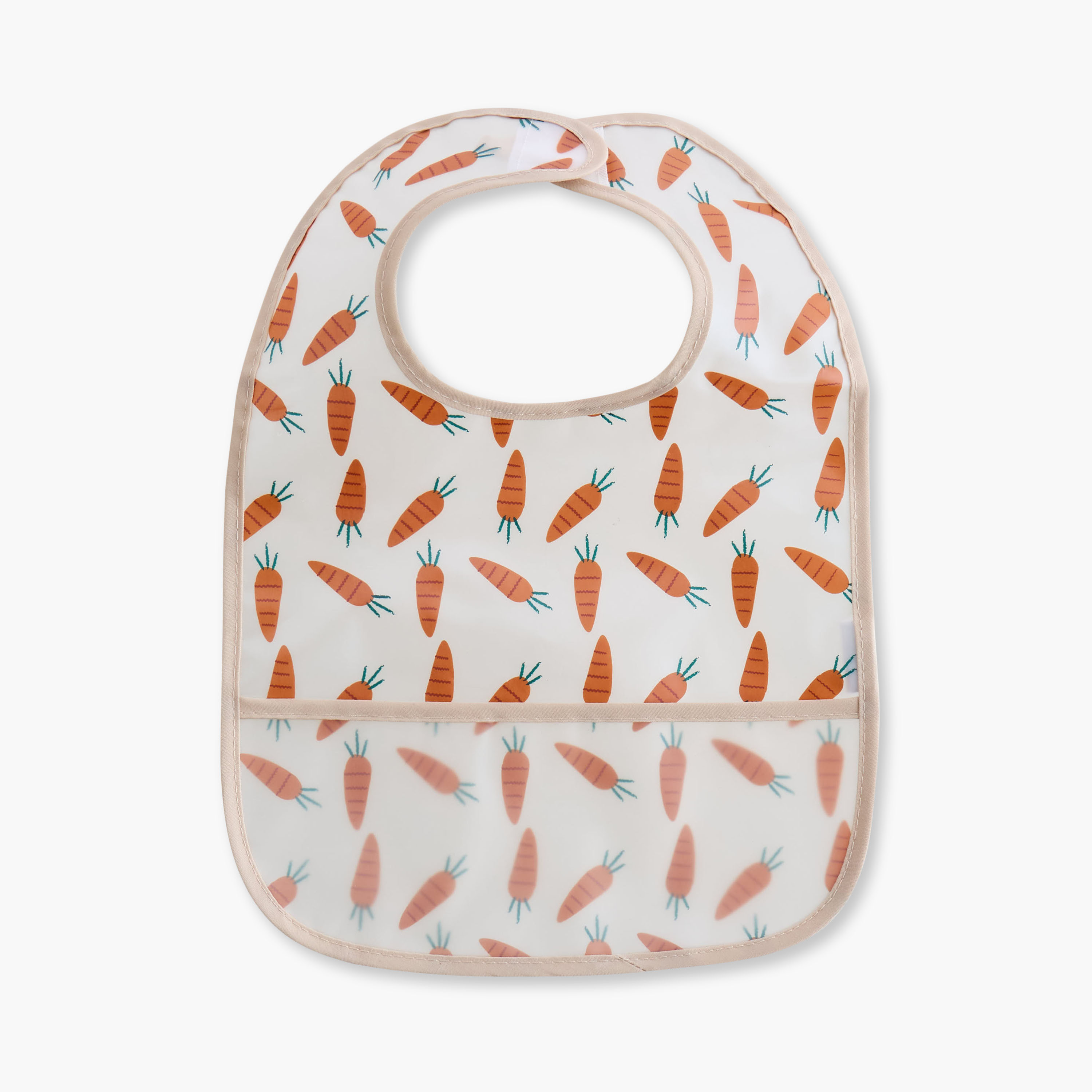 Juniors Printed Peva Bib with Hook and Loop Closure - Set of 3-baby-feeding-bibs-image-3