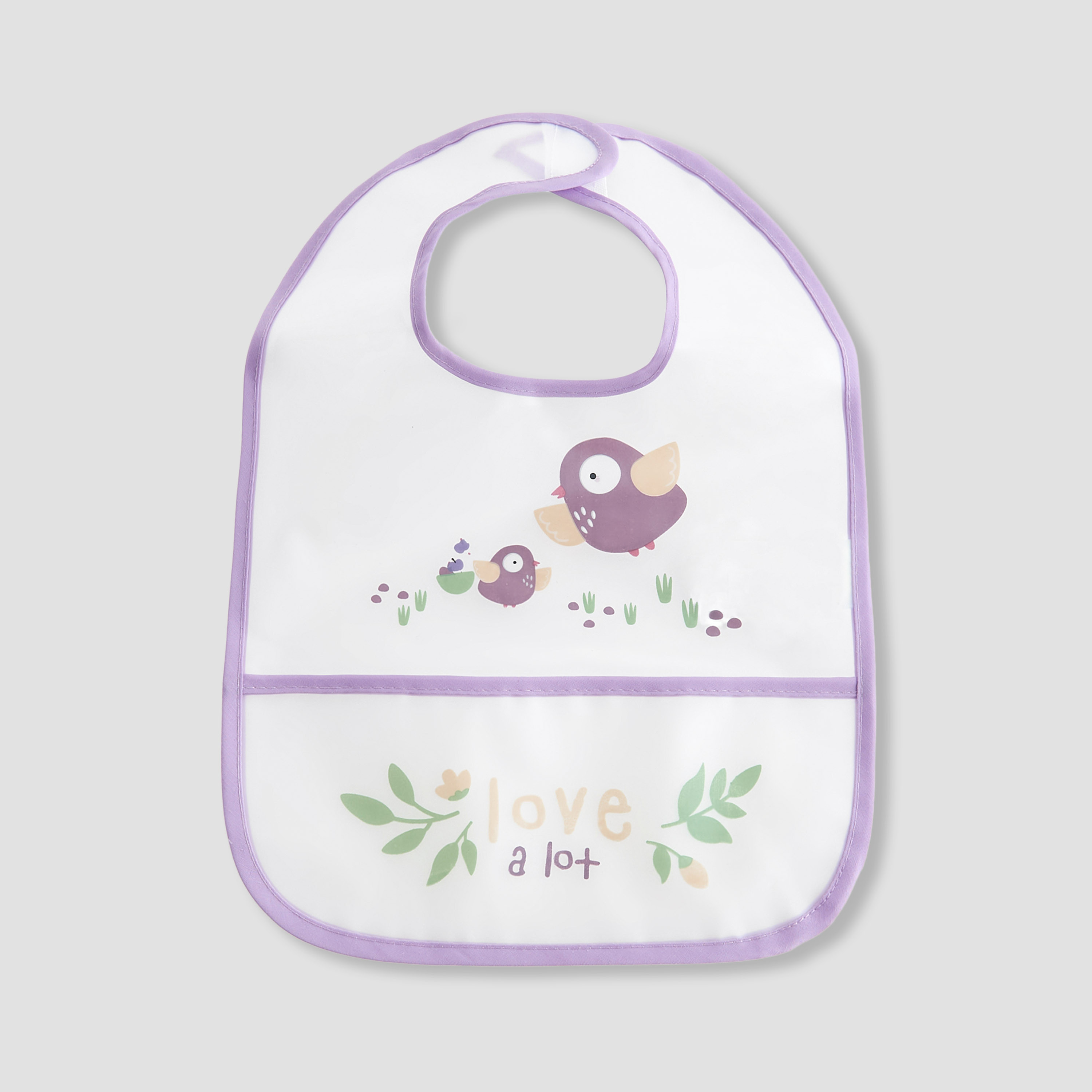Juniors Printed Bib - Set of 3-baby-feeding-bibs-image-4